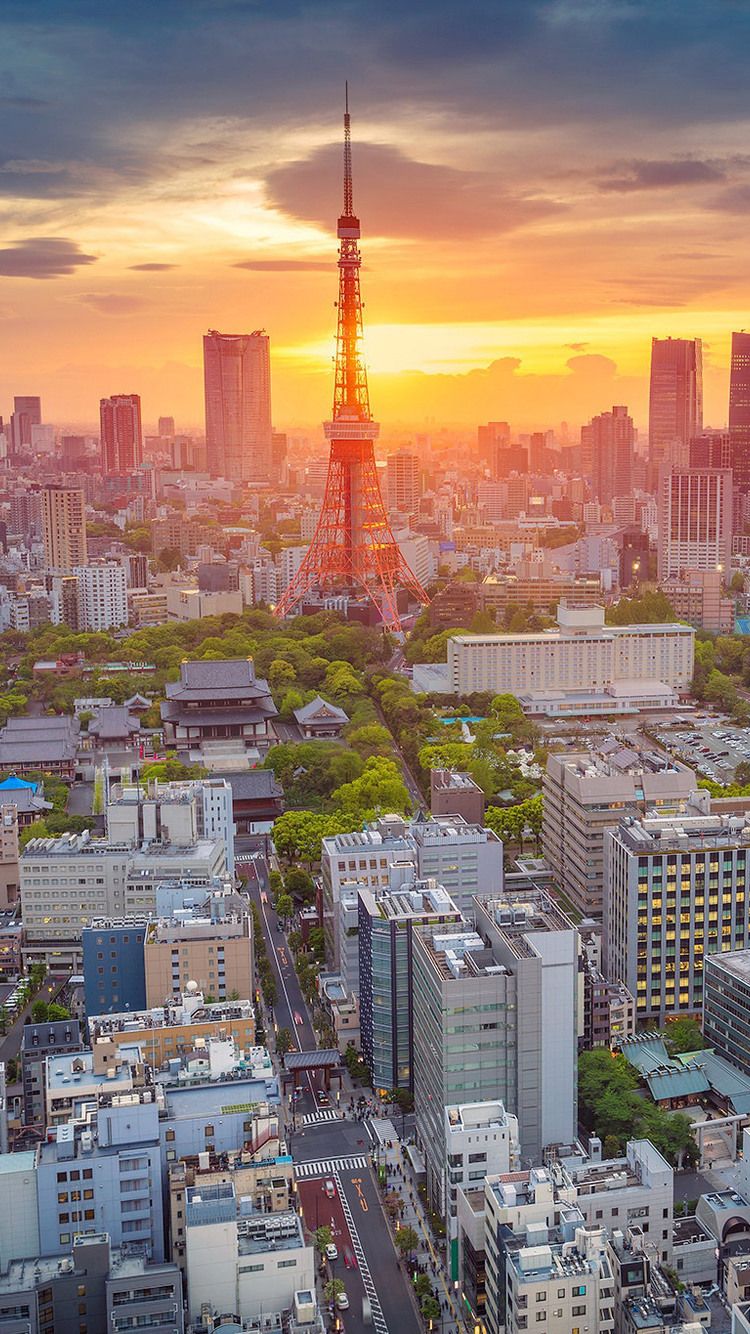 Morning In Tokyo iPhone iPhone 6S, iPhone 7 HD 4k Wallpaper, Image, Background, Photo and Picture