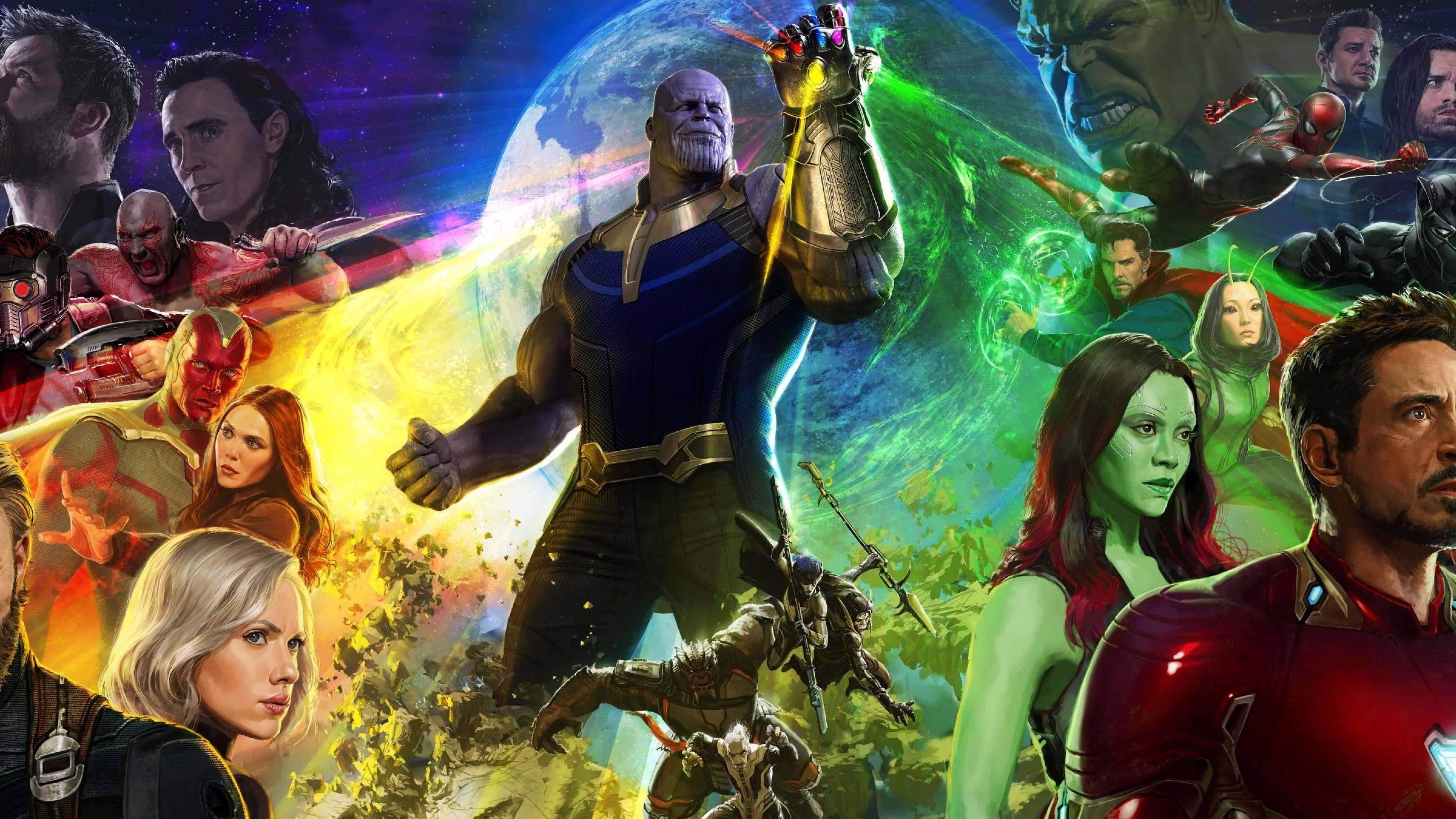Avengers: Infinity War 4K Wallpaper
