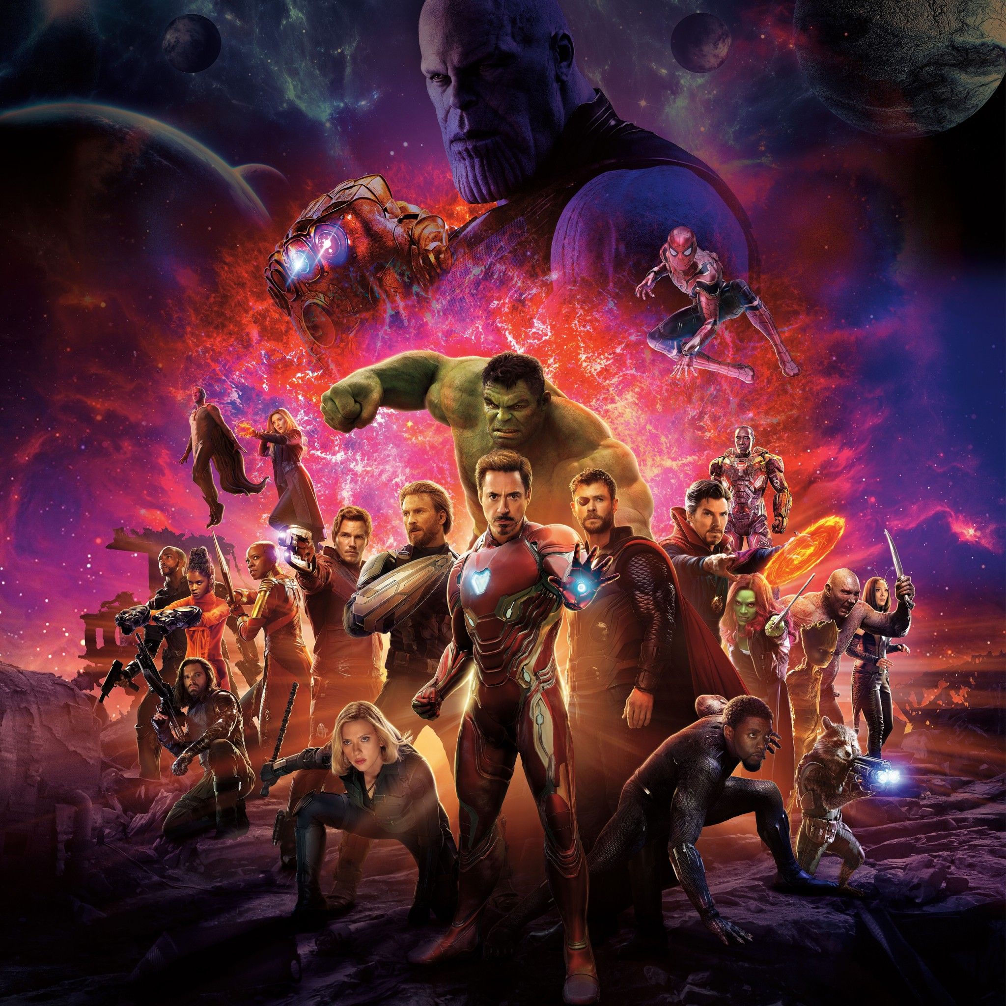 Avengers Infinity War 2018 4K 8K Wallpapers.