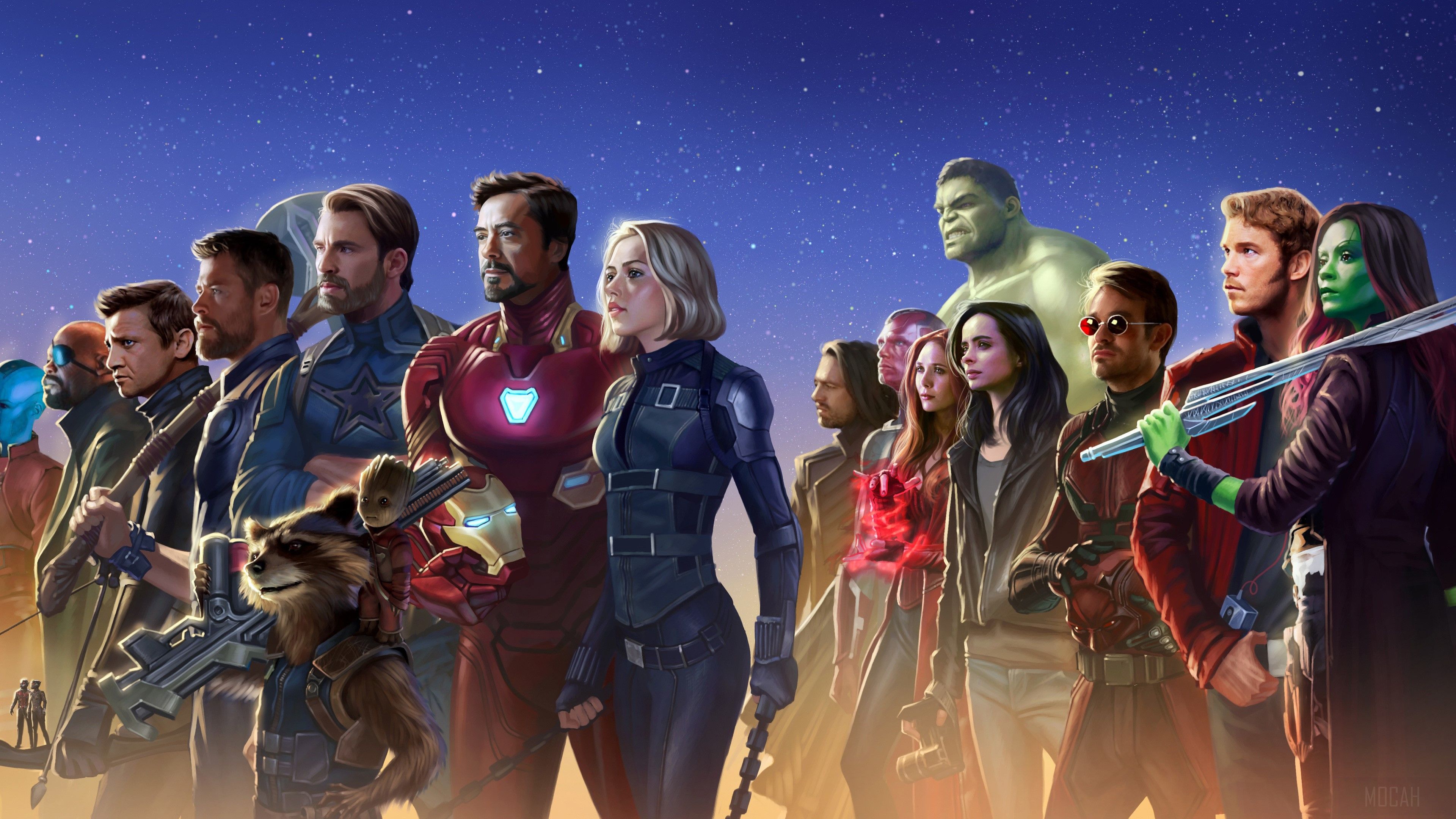 Avengers Infinity War 4k wallpaper. Mocah HD Wallpaper