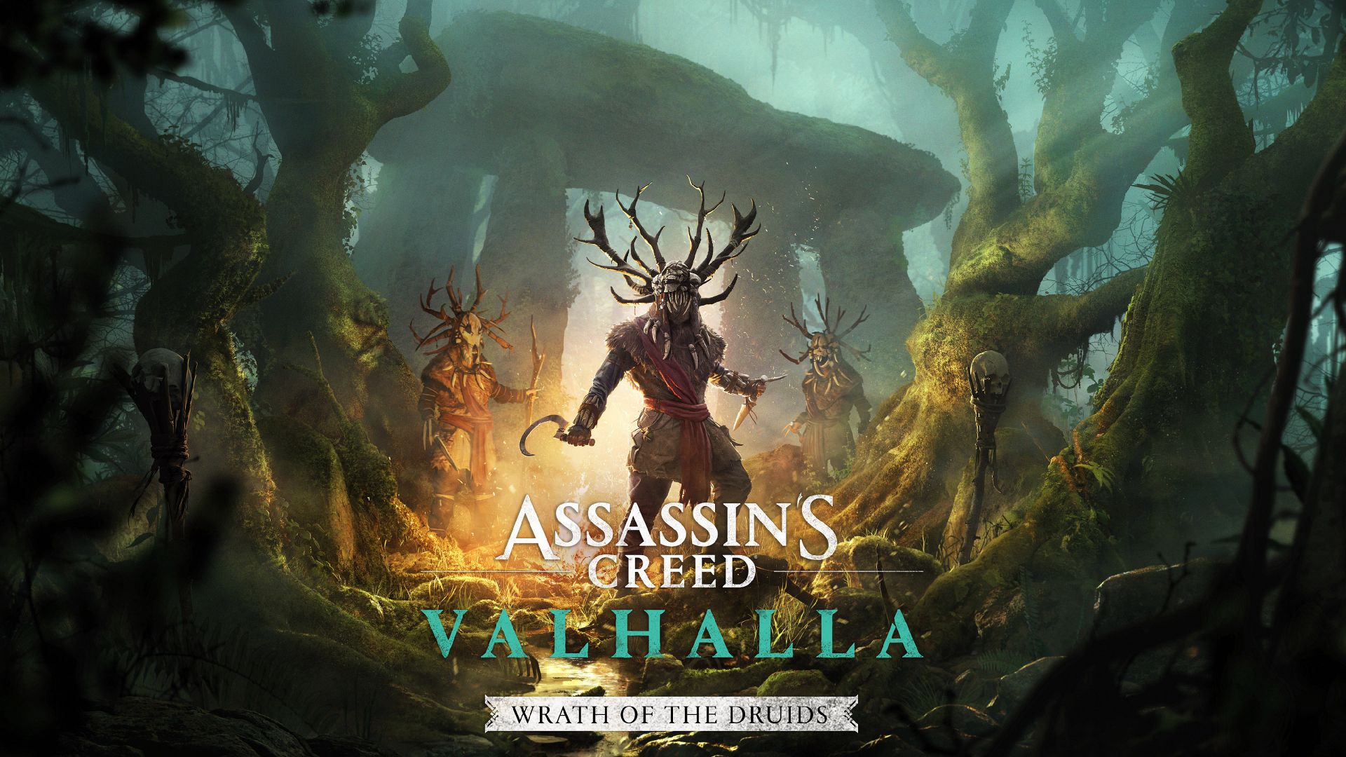 Assassin's Creed: Valhalla of the Druids. Desktop wallpaper. 1920x1080