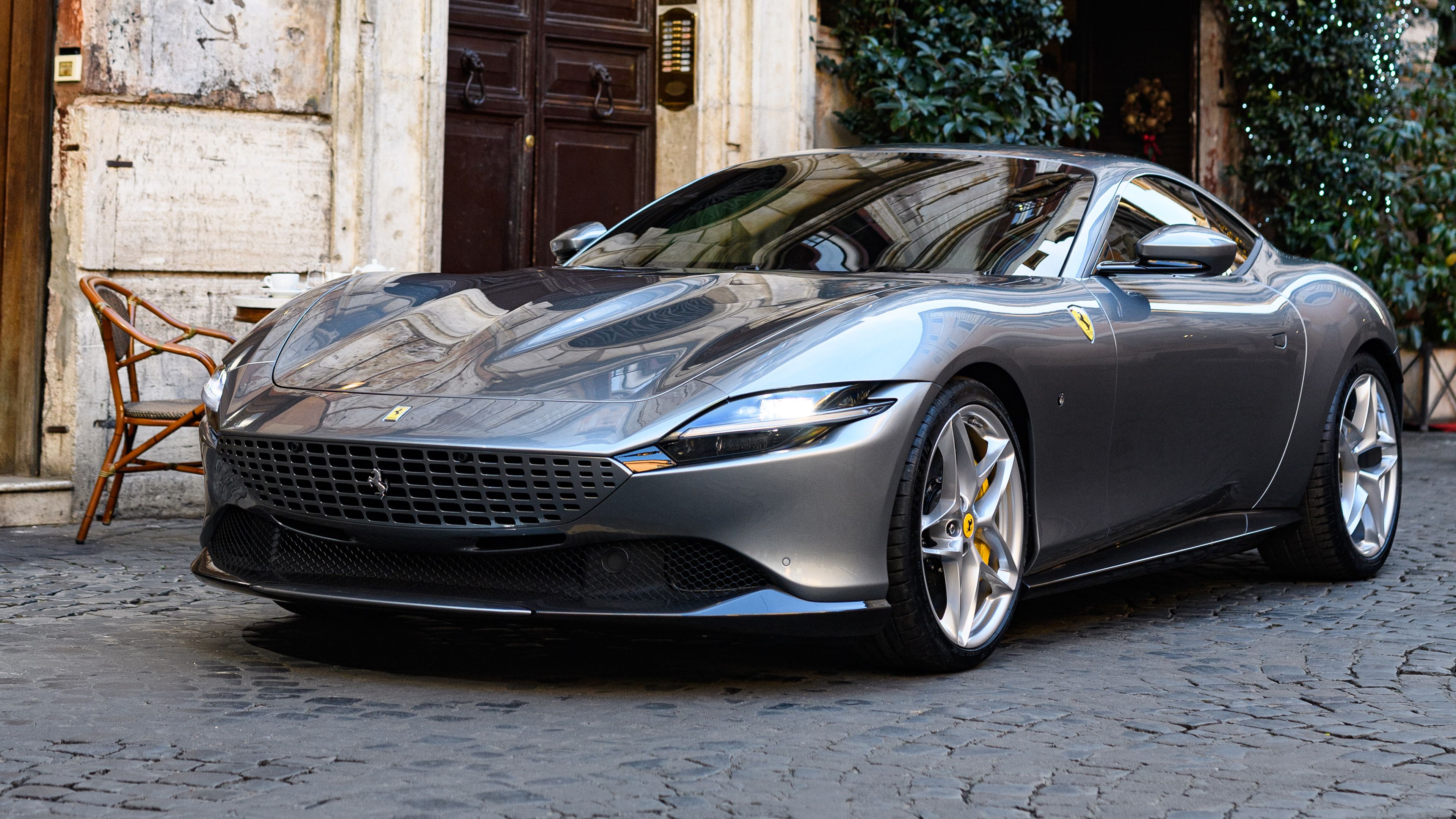 Ferrari Roma 2020 4K Wallpaper. HD Car Wallpaper