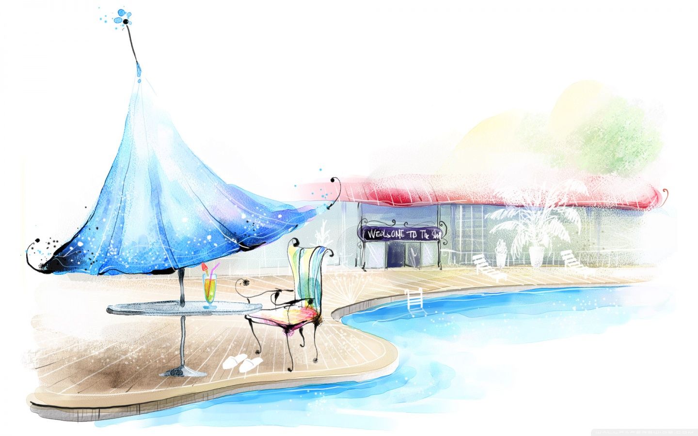 Download Summer Art 3 UltraHD Wallpaper