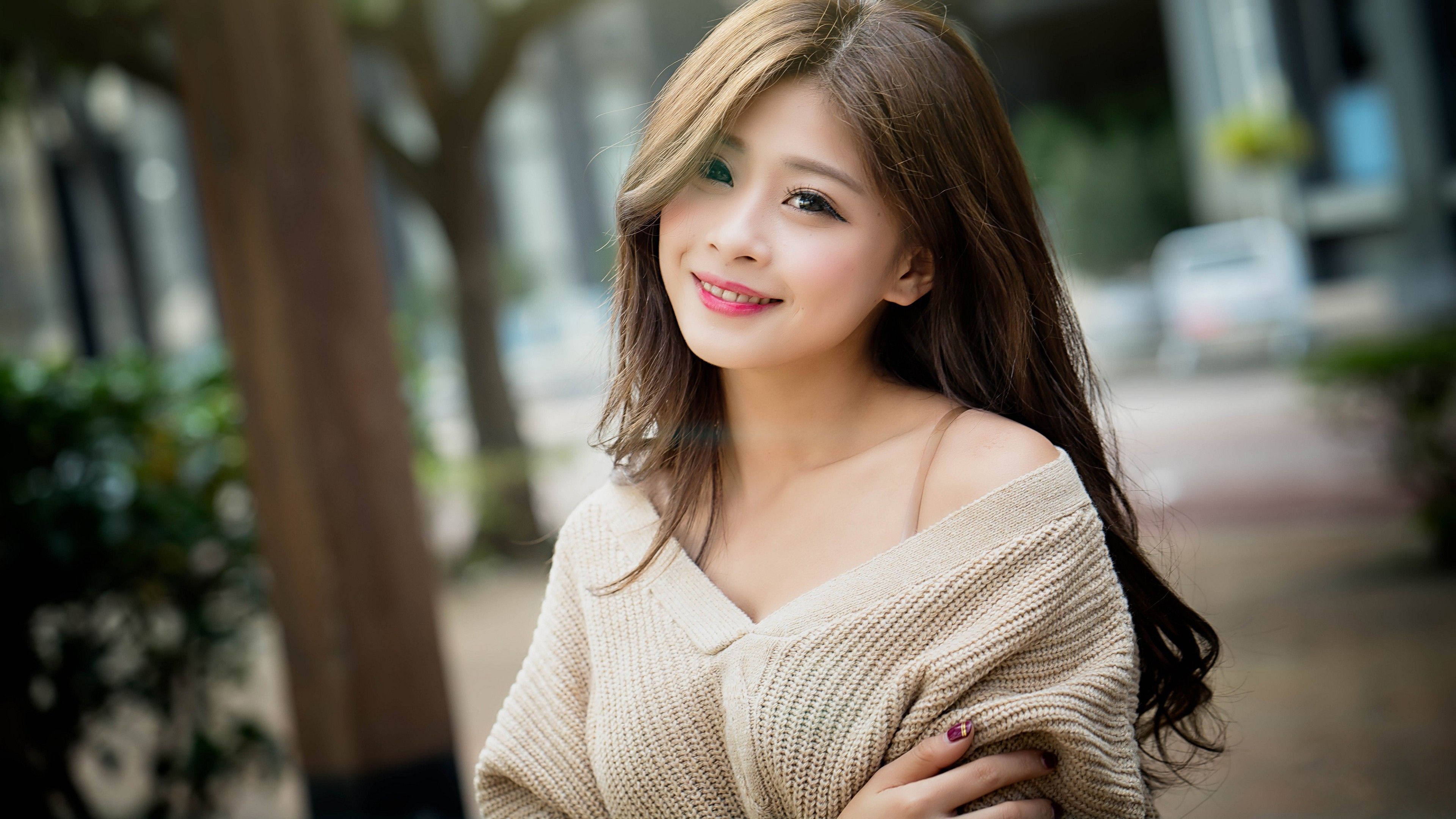 Women Asian 4K HD Celebrities Wallpaper