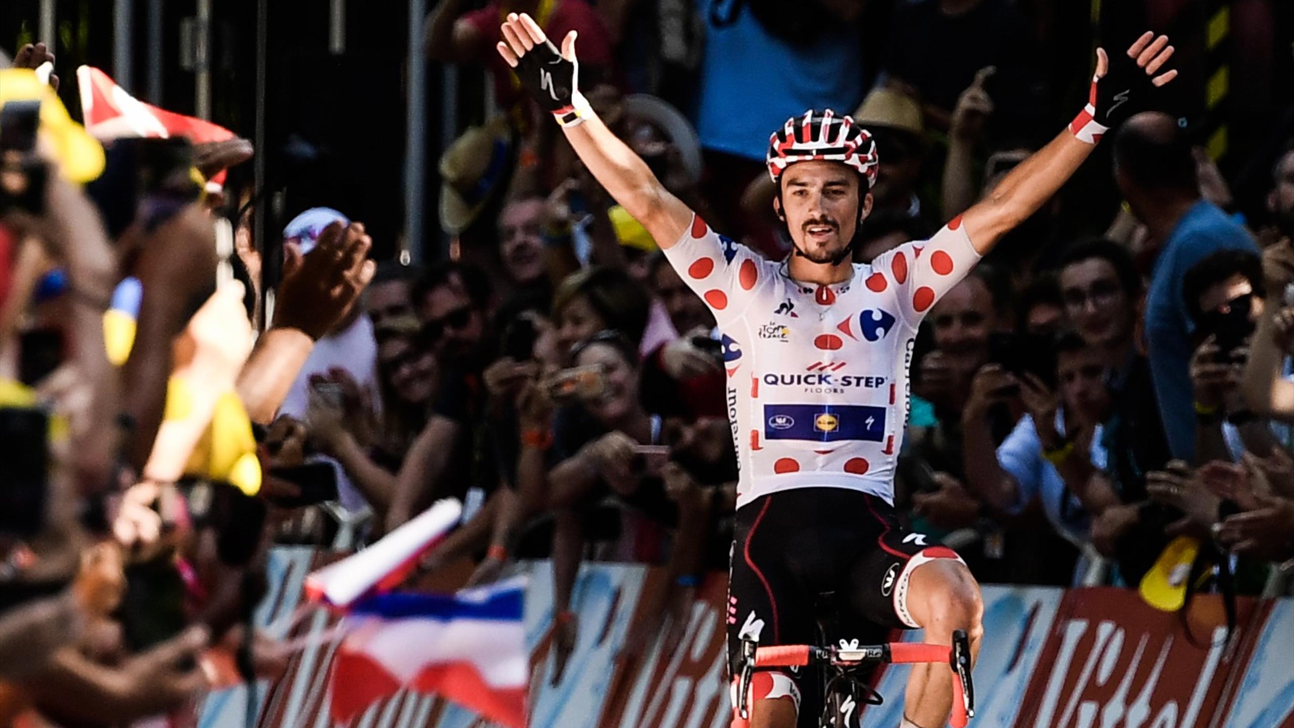 Tour de France 2019: Polka dot jersey guide Alaphilippe in spot of bother?