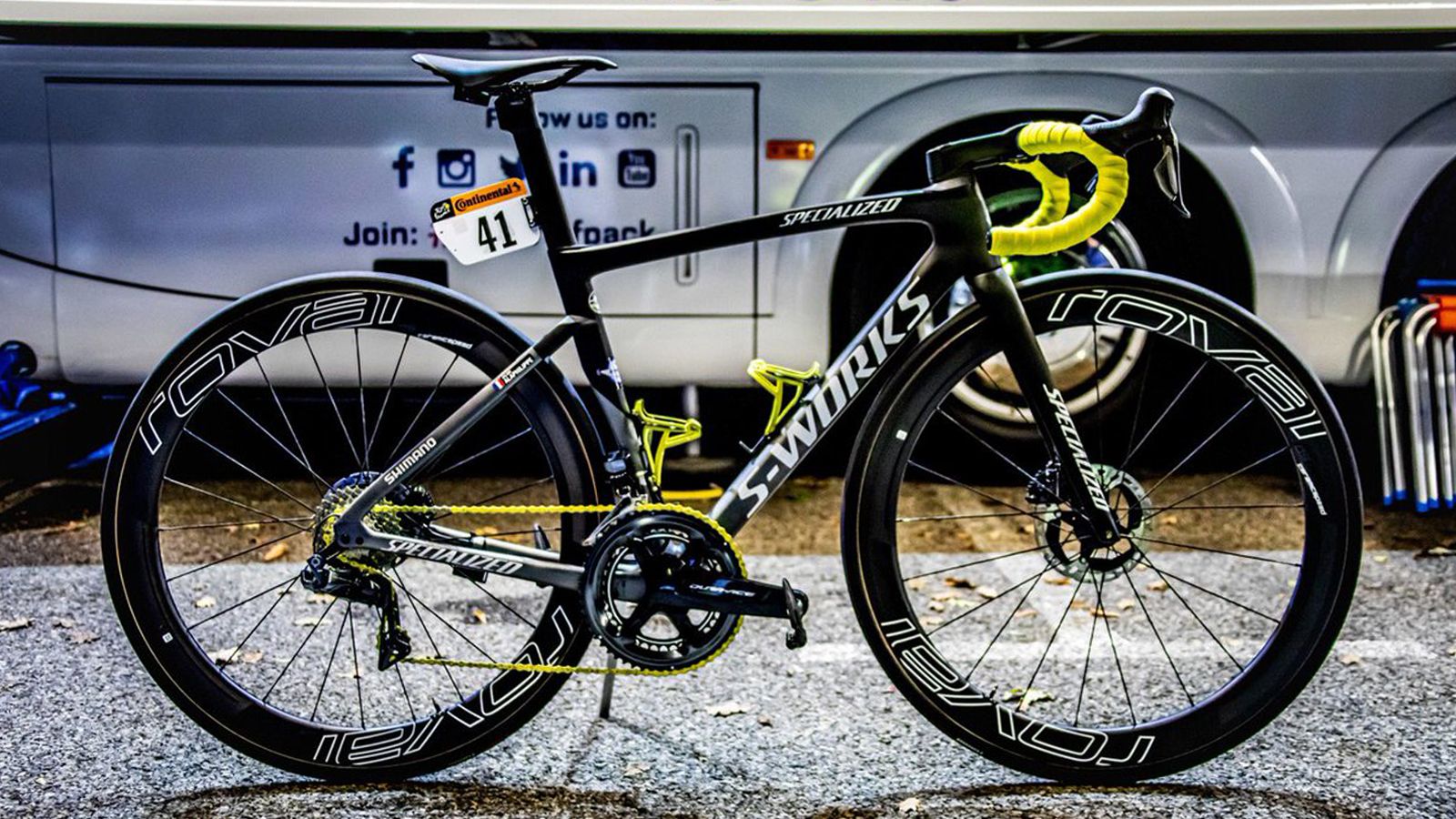 Tour de France bikes: Julian Alaphilippe's Tarmac SL7