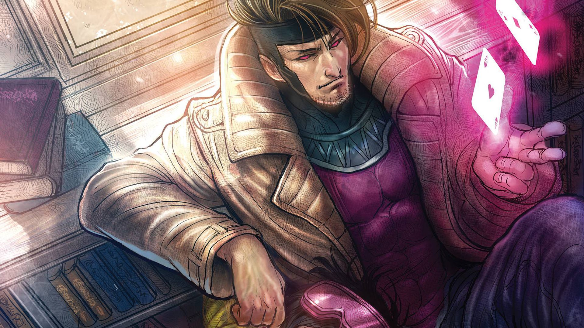 Gambit, Marvel, Superhero, X Men HD Wallpaper & Background • 13632 • Wallur