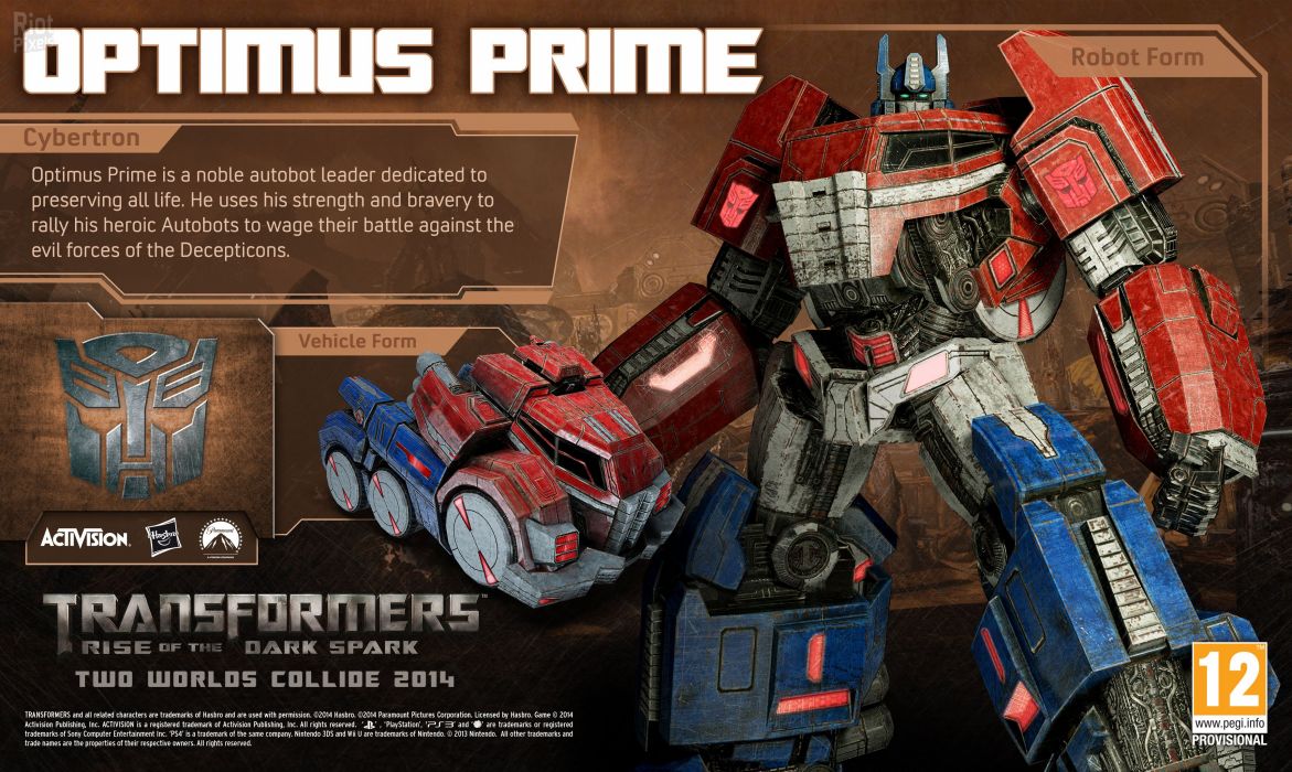 transformers rise of the dark spark all playable characters