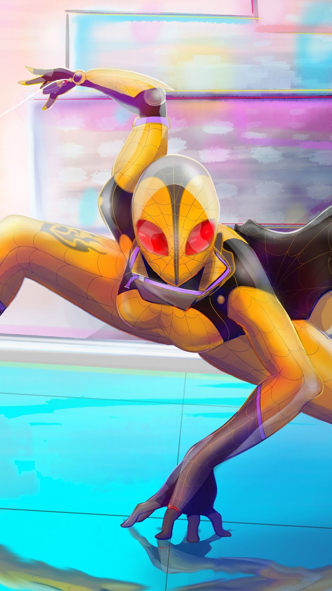 1080x1920 spidergirl, hd, superheroes, for iPhone 6, 7, 8 wallpaper