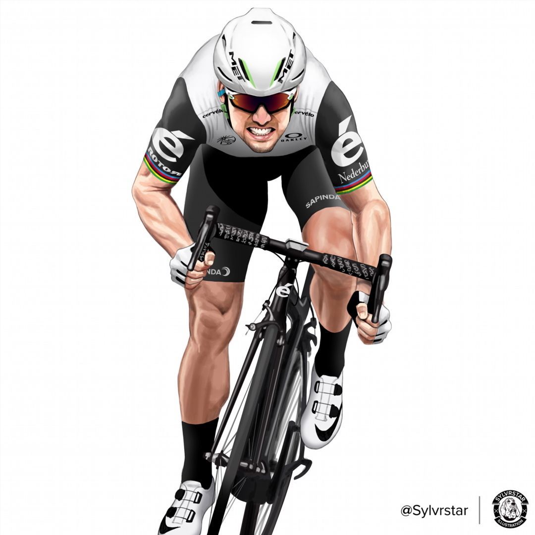Instagram'da Sylvrstar illustration: “#markcavendish #dimensiondata #Oakley #cervelobikes #cerveloS5 #Deloitte #oakl. Mark cavendish, Cycling photo, Illustration