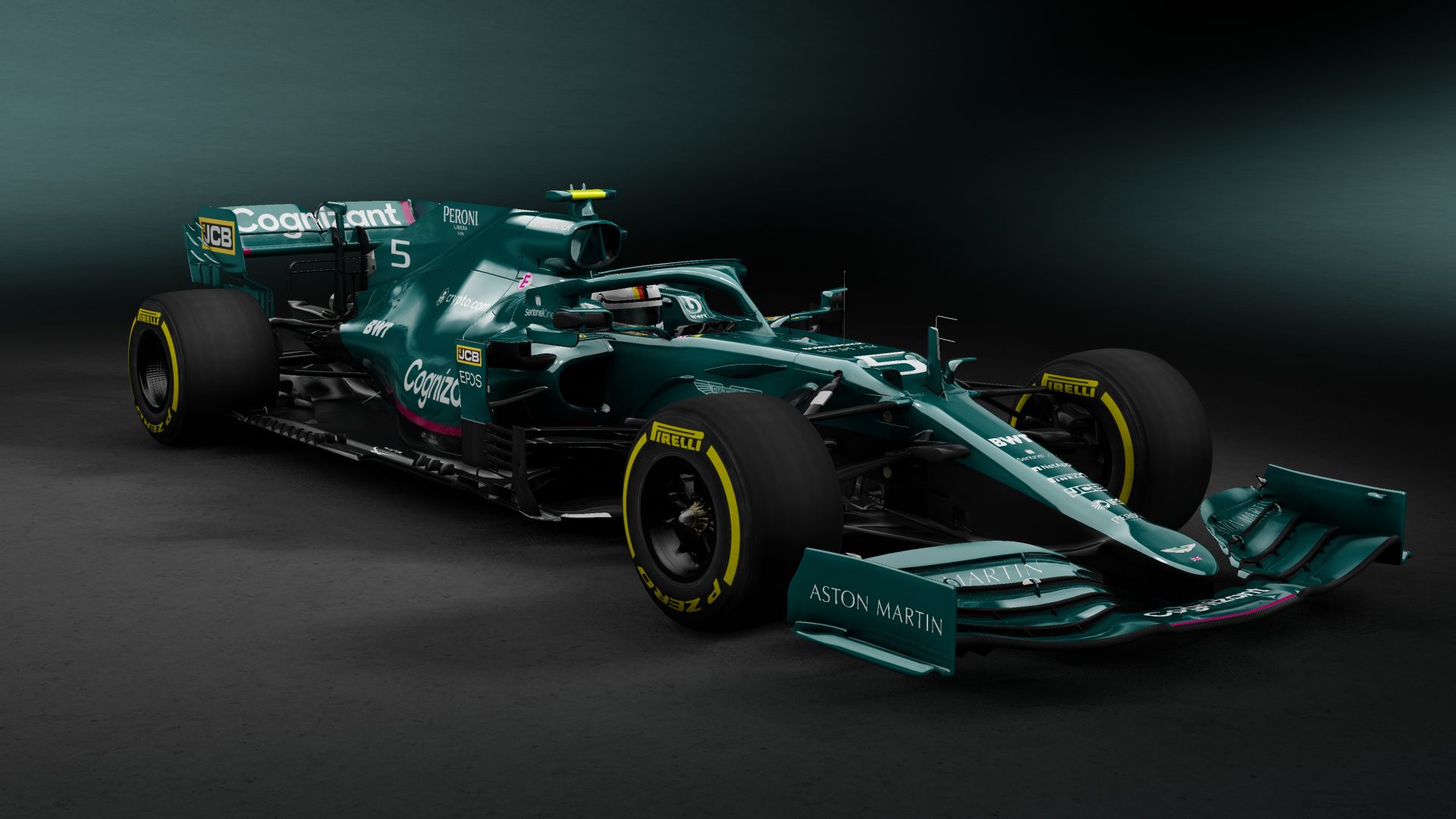 Aston Martin F1 2021 Livery Point RP20 Chassis