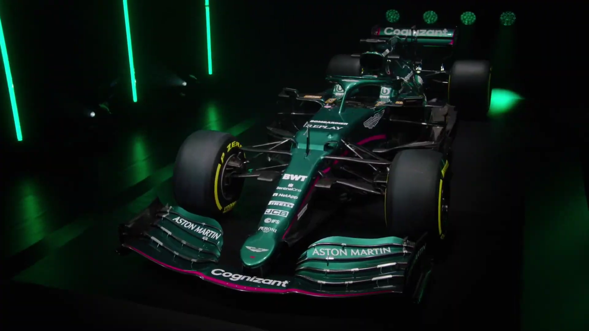 First picture: Aston Martin reveals its first F1 car for over 60 years F1 season