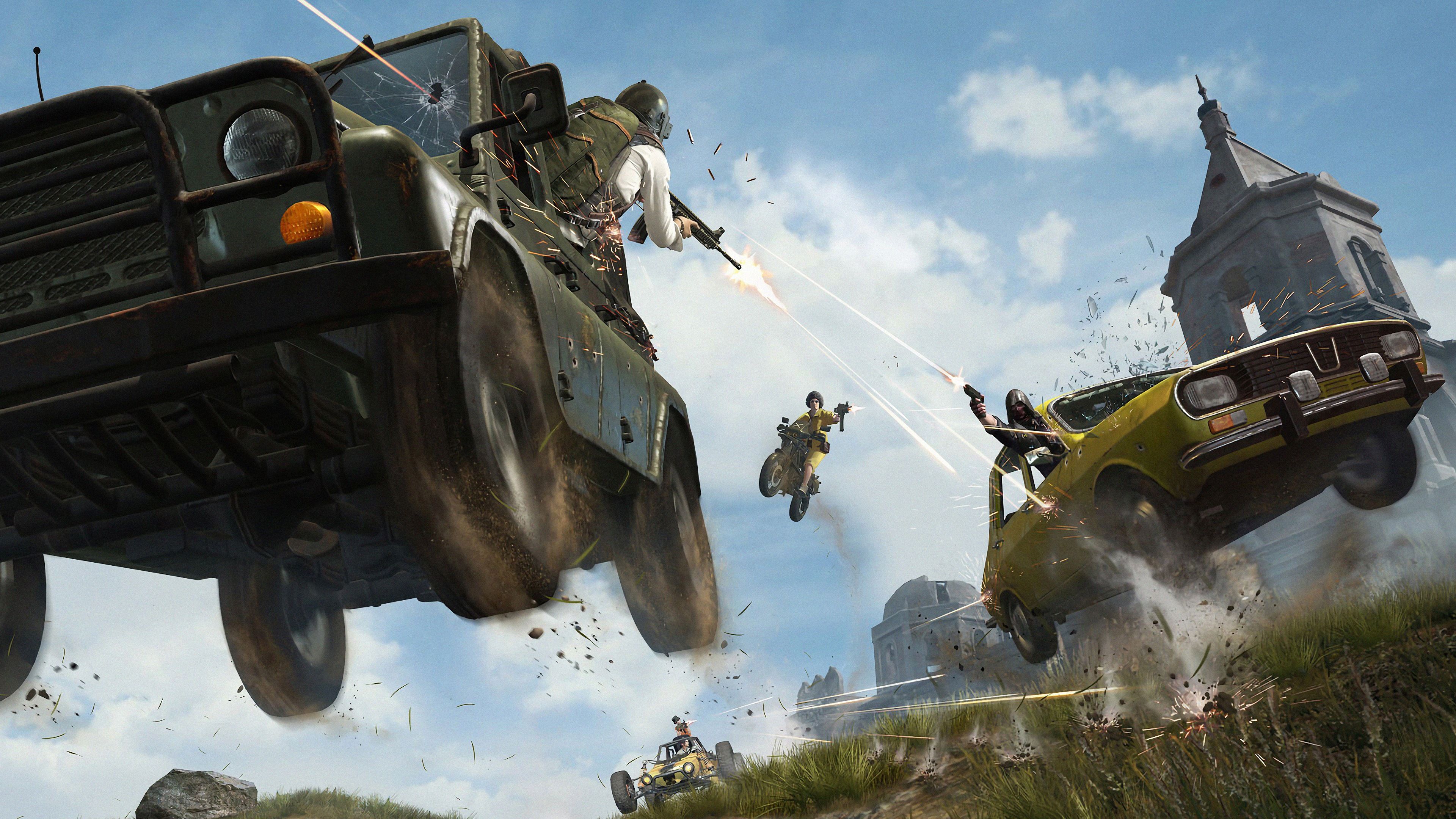 Wallpaper 4k PUBG Cars Vehicle Shooter PlayerUnknown's Battlegrounds 4K Wallpaper PlayerUnknown's Battlegrounds (PUBG) 4k wallpaper