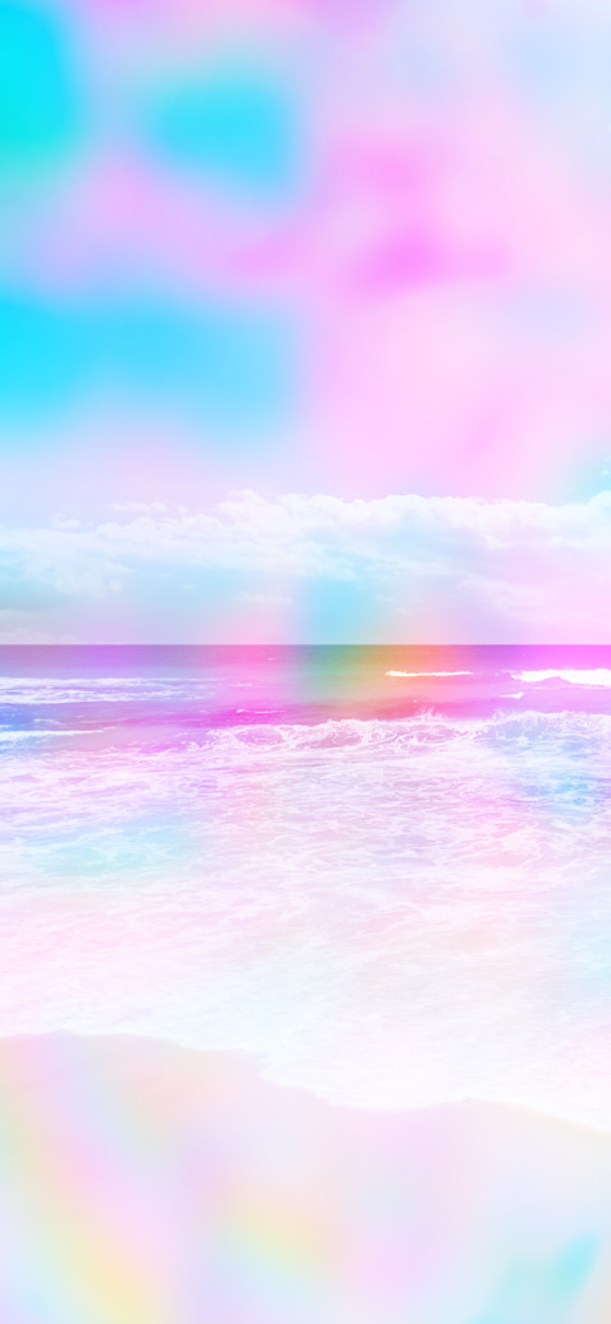 Beach Rainbow Wallpaper. Rainbow wallpaper iphone, Rainbow wallpaper, Beach wallpaper iphone