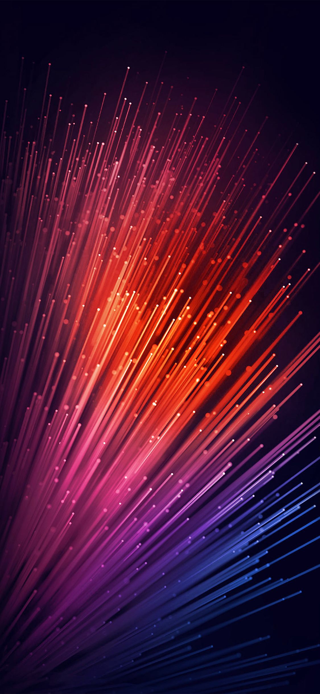 iPhone X wallpaper. simple rainbow line awesome pattern background red
