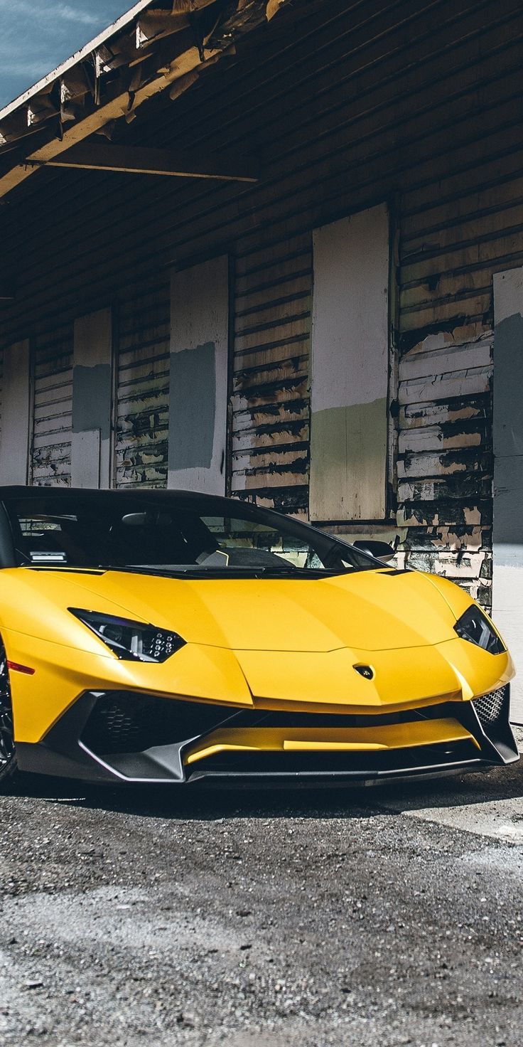 Yellow Lamborghini Car HD Wallpaper Wallpaper Site