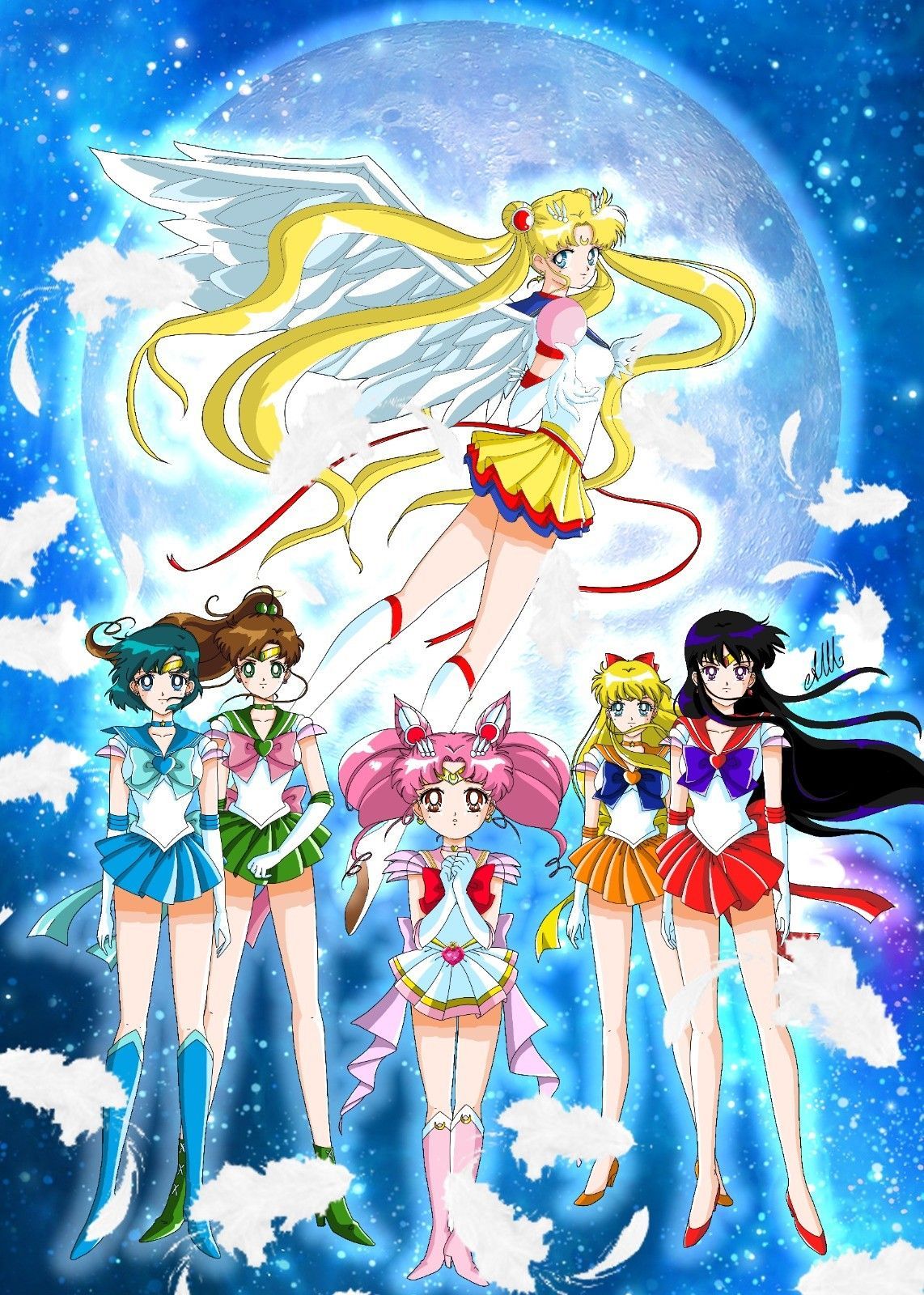Sailor moon eternal. Sailor moon wallpaper, Sailor mini moon, Sailor