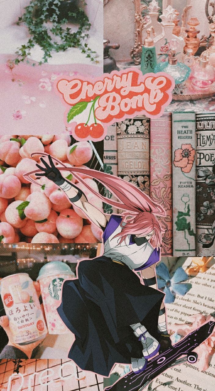 Cherry Blossom Sk8 Wallpaper