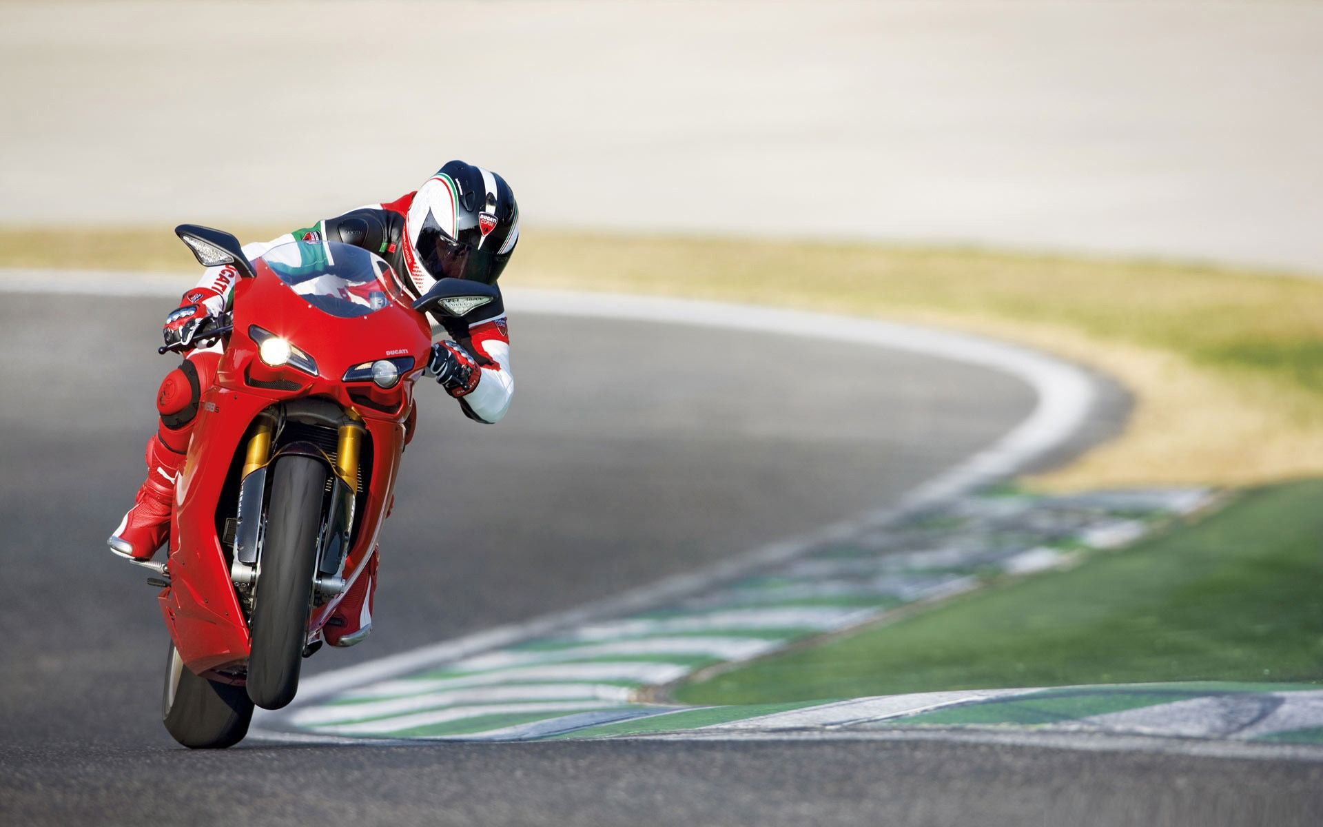 Ducati 1198 Superbike Motorcycle Racing Desktop Wallpaper