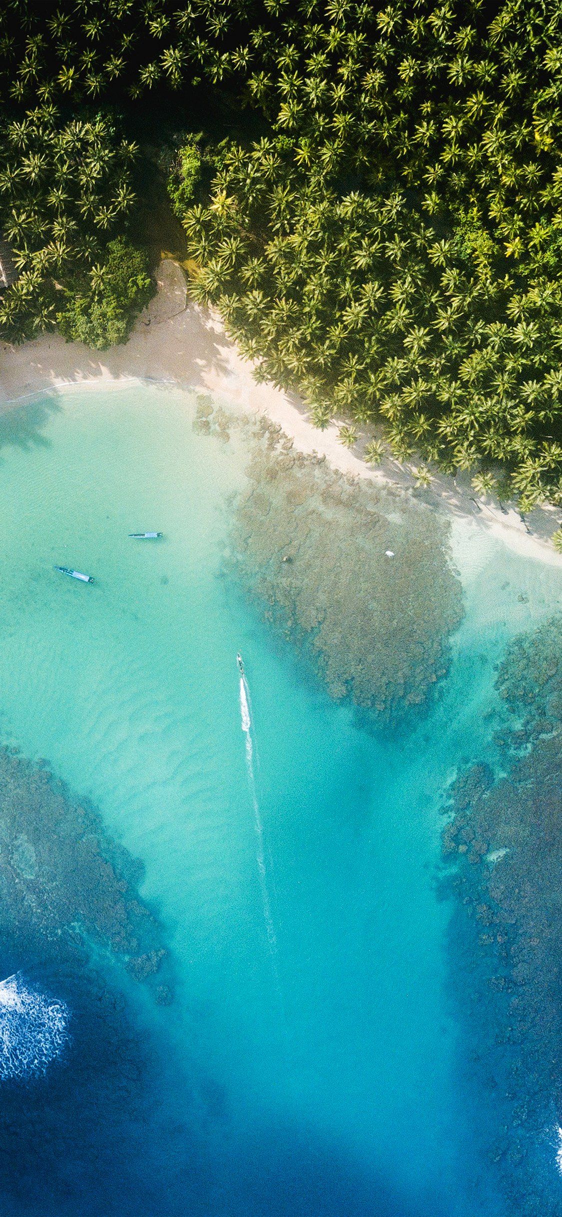 Beach sea summer iPhone 11 Wallpaper Free Download