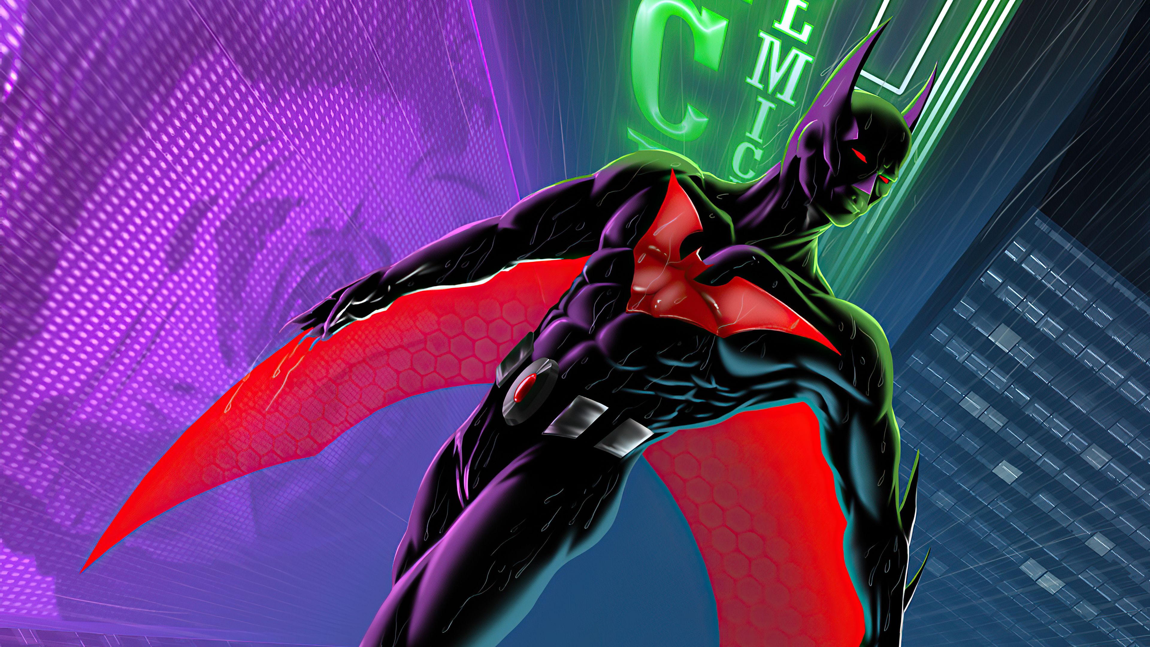 Batman Beyond City Of Joker, HD Superheroes, 4k Wallpaper, Image, Background, Photo and Picture