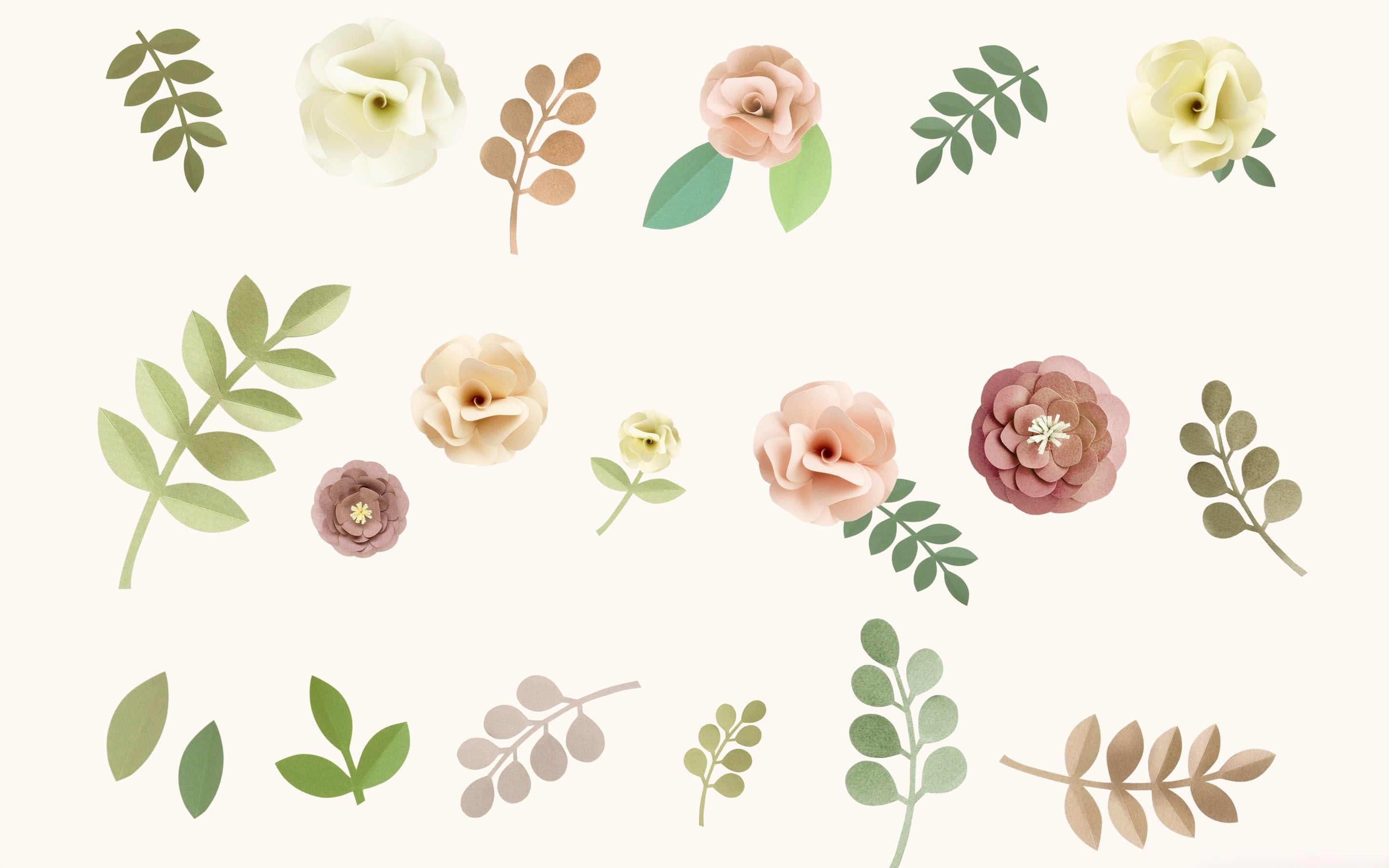 pastel Floral Background MacBook Air Wallpaper Download