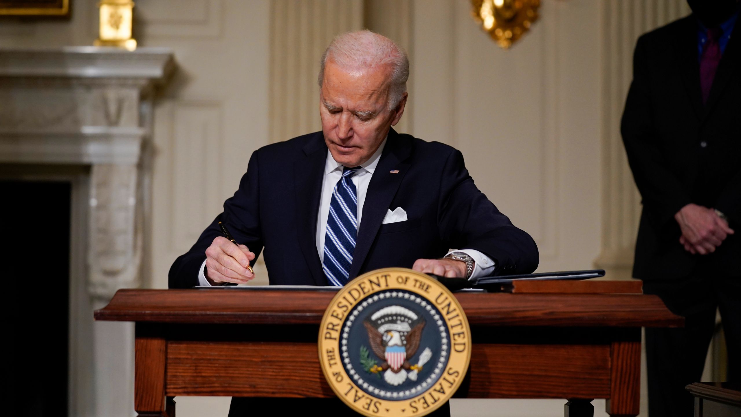 How many executive orders has President Joe Biden signed?
