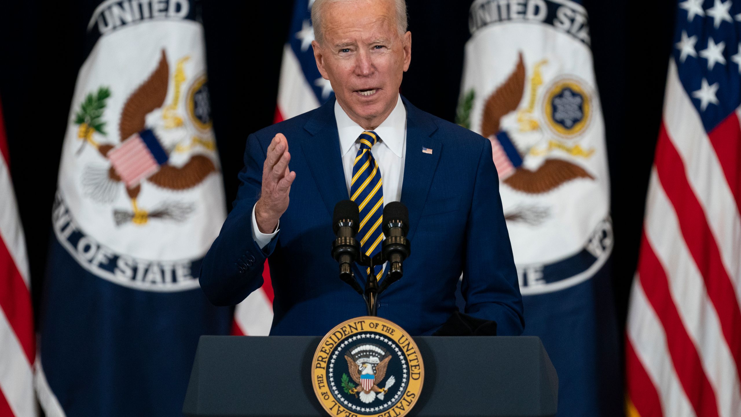 America is back': Biden says U.S. will allow more refugees, support LGBTQ rights globally and get tough on Russia