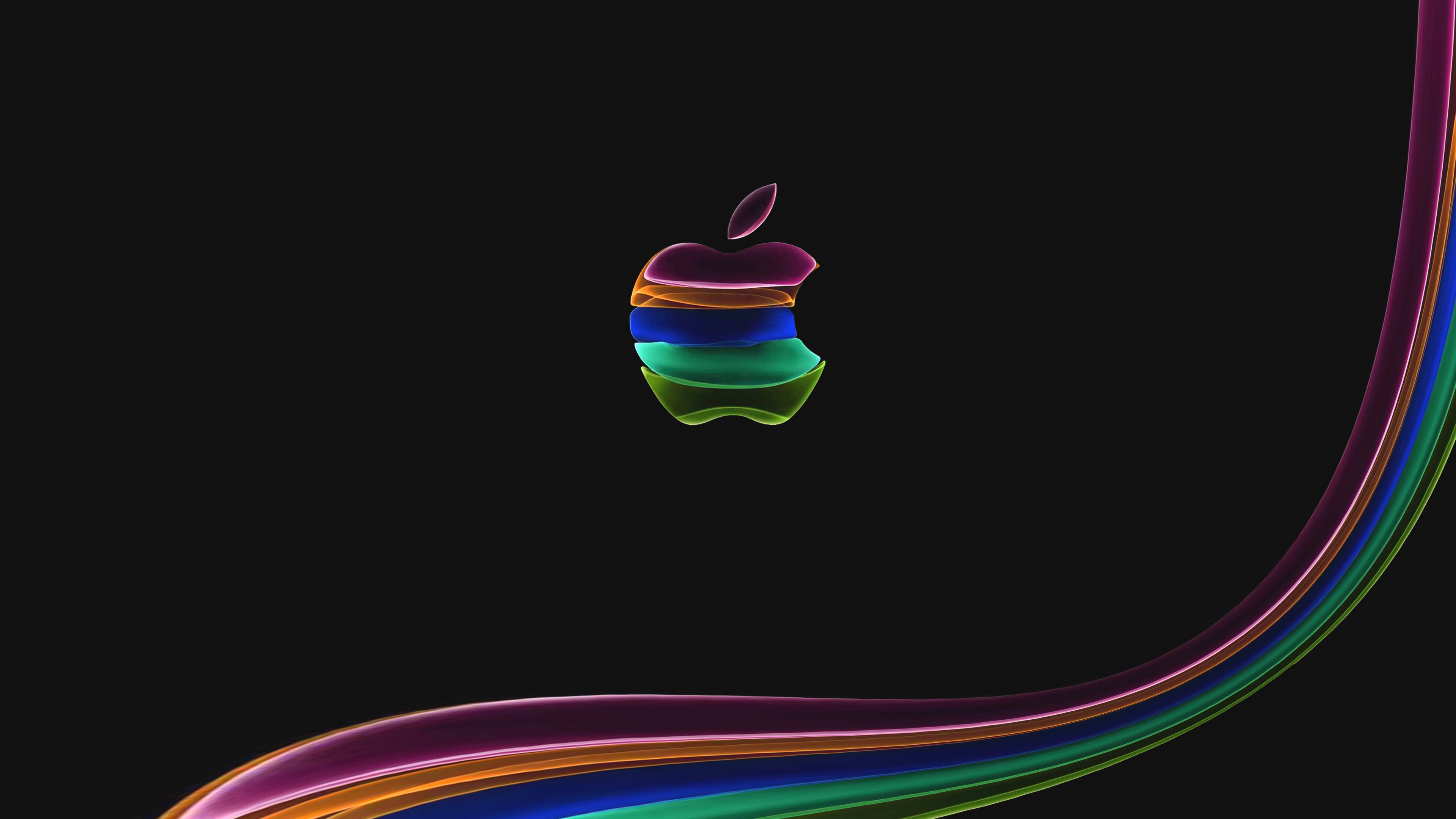 Dark Apple Wallpaper 4k