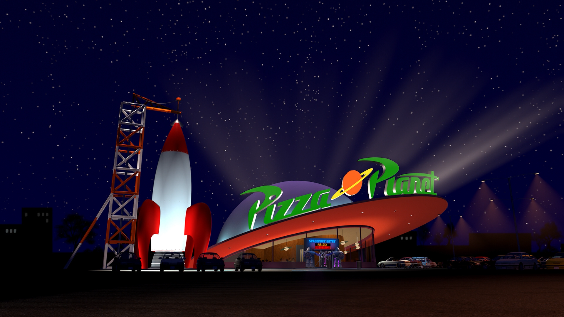 Pizza Planet Wallpapers Wallpaper Cave