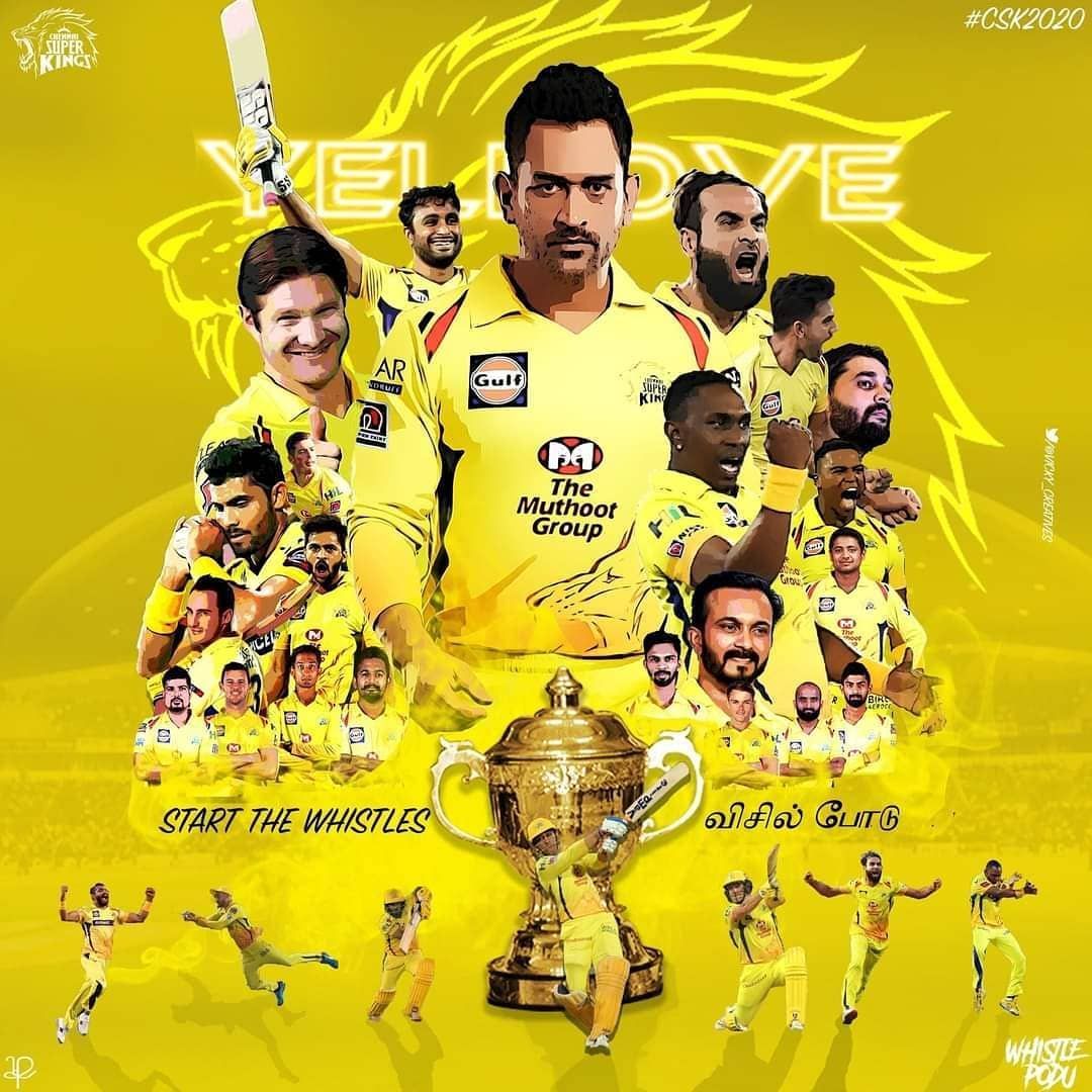 CSK All Players Wallpapers Wallpaper Cave