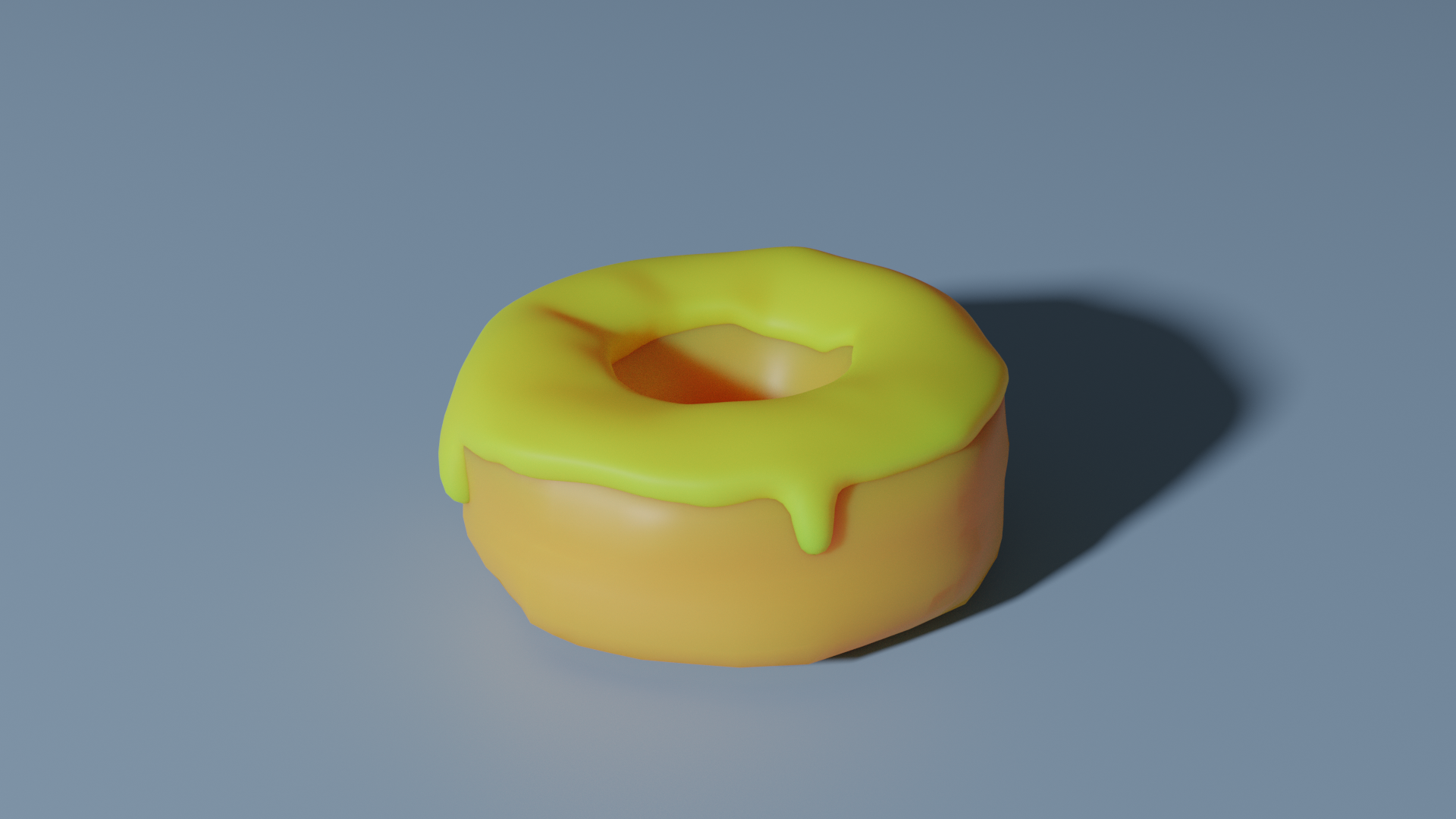 Wallpaper, donut, Blender, simple, food 1920x1080