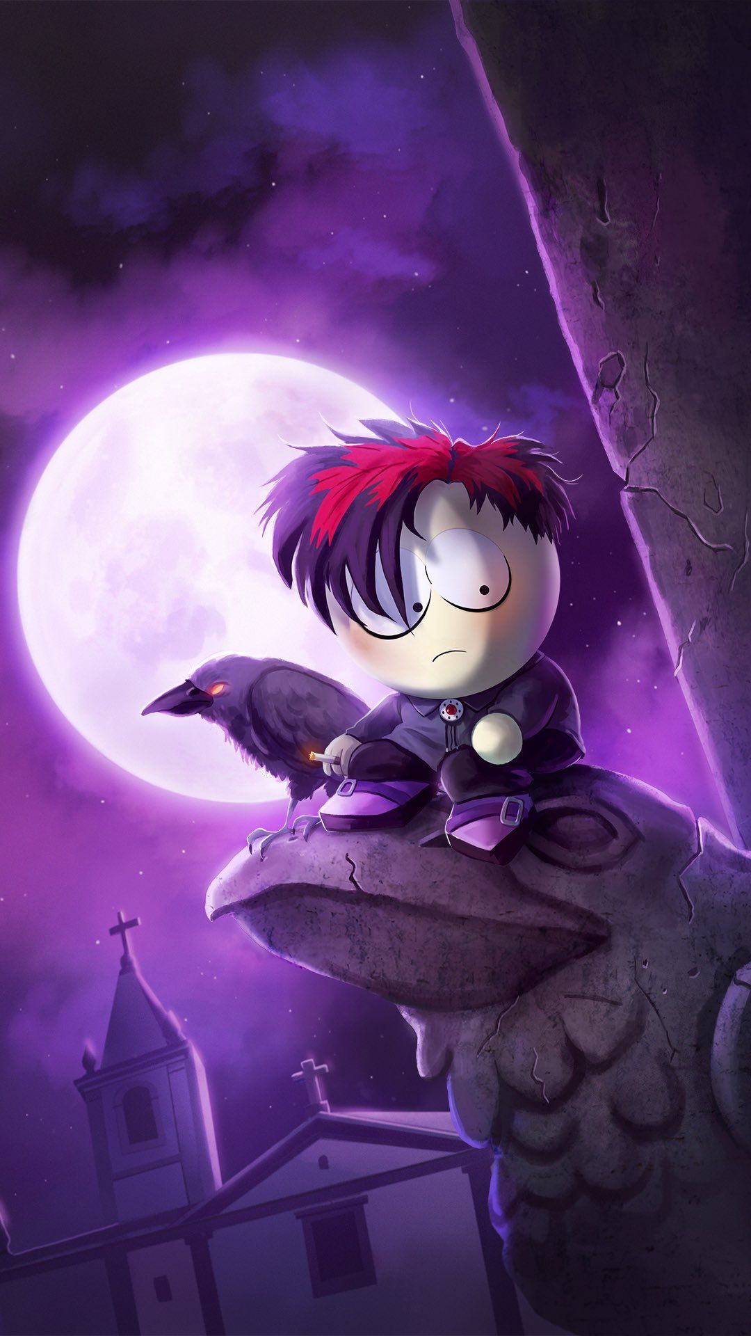 South Park is pain. Life is only pain. Goth Kids wallpaper courtesy of