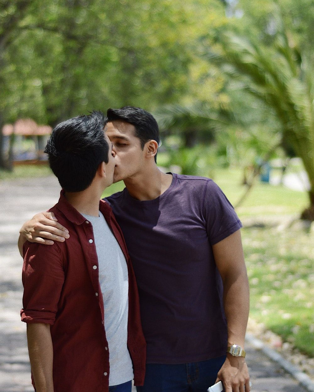 Gay Boys Kissing Picture. Download Free Image