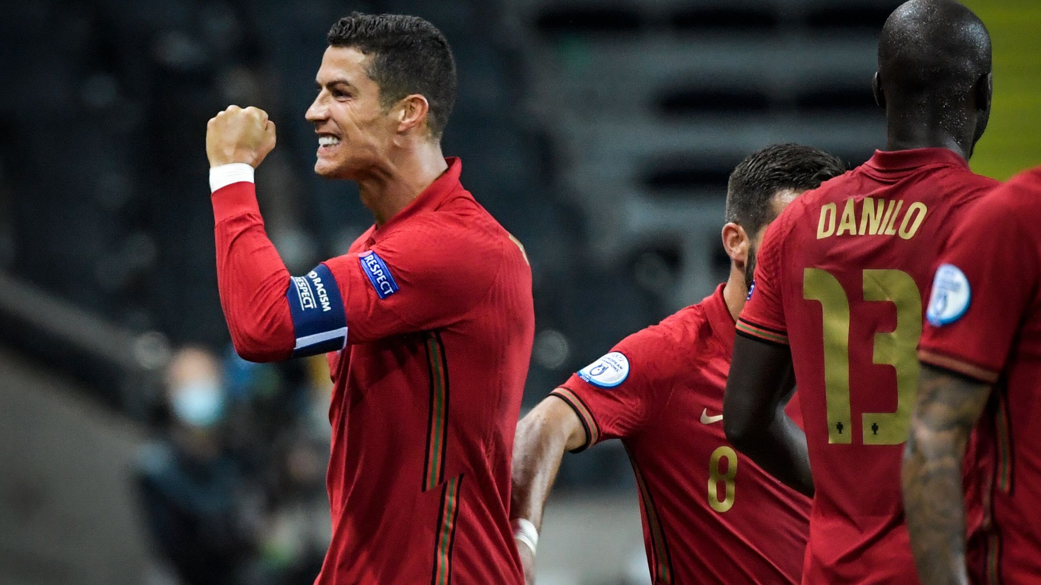 Cristiano Ronaldo hits landmark goal as Portugal beat Sweden in Nations League