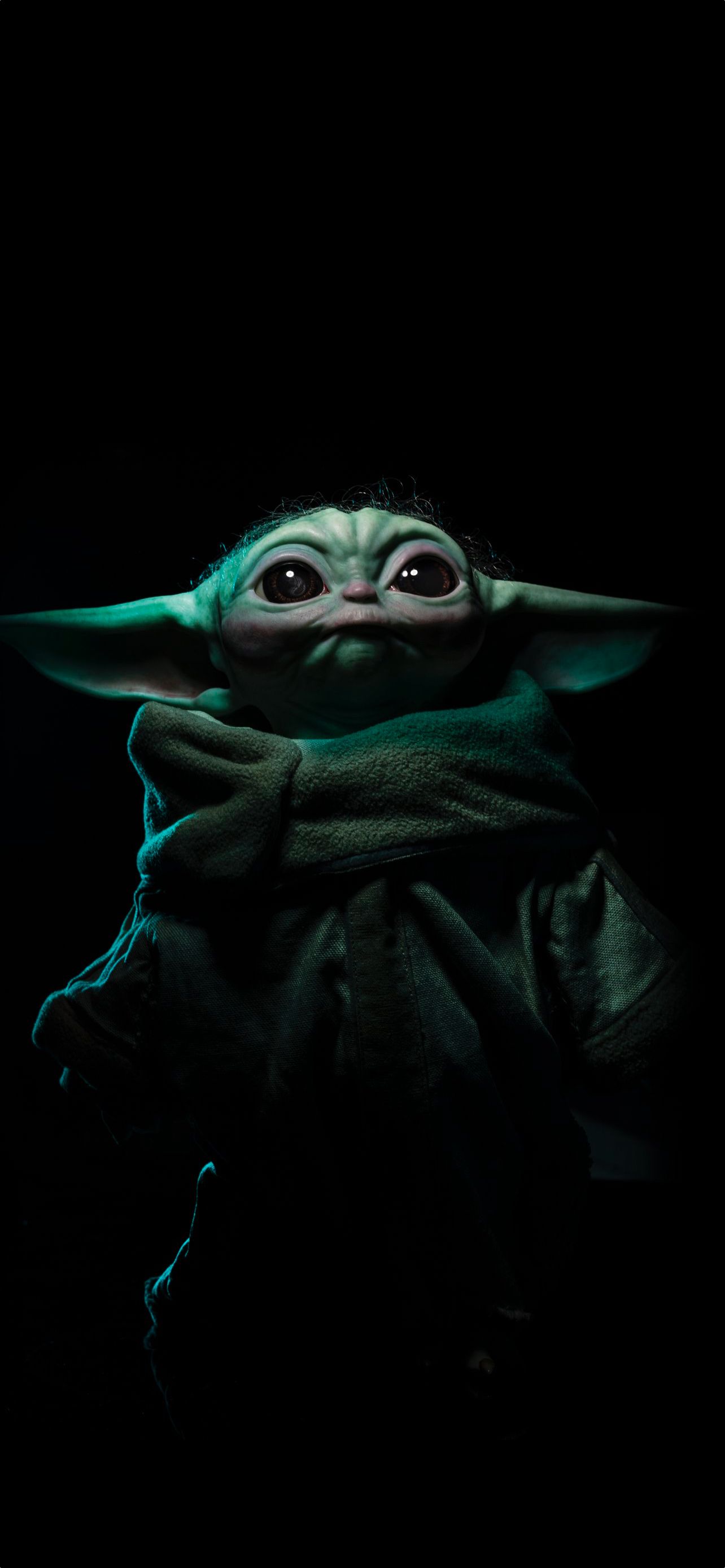 beautiful wallpaper of Grogu (the Child also known as Baby Yoda)