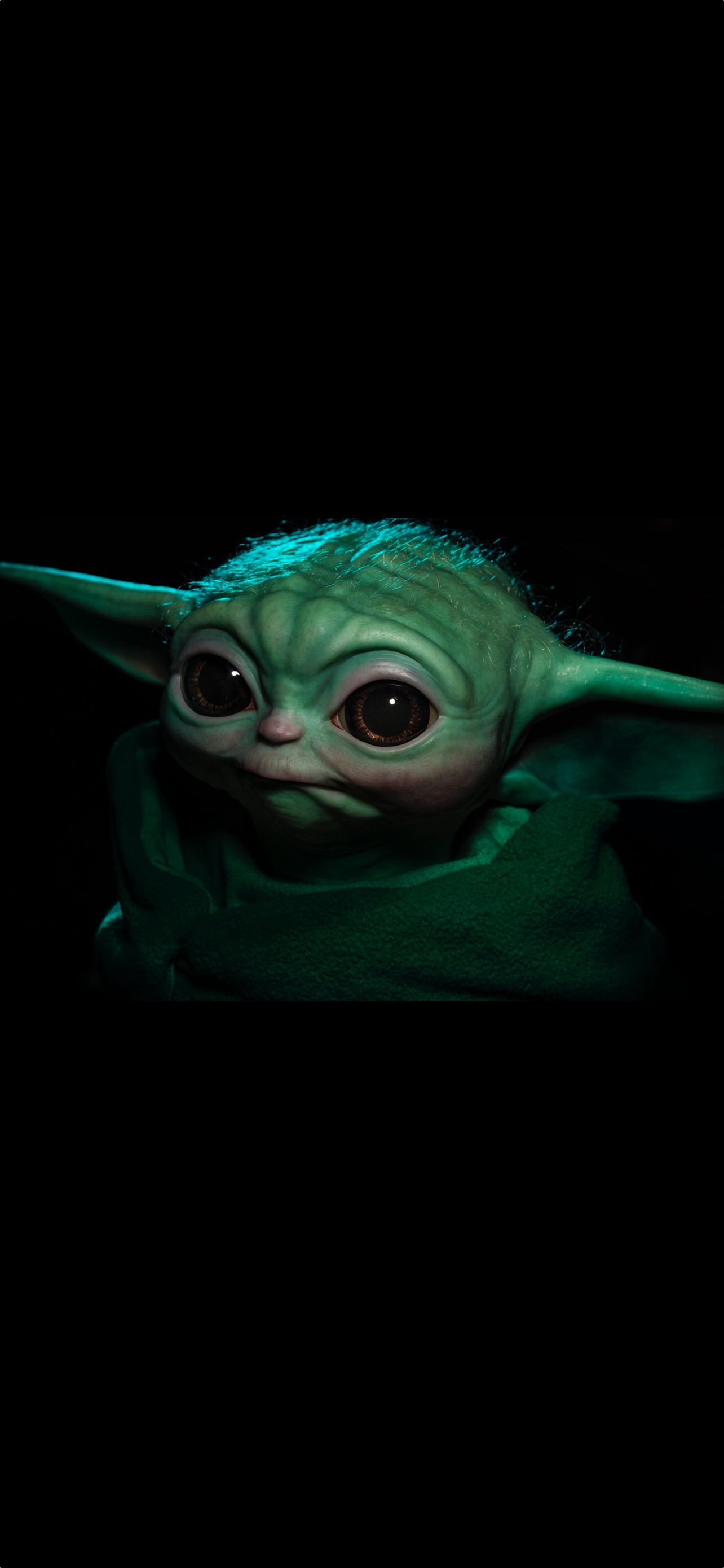 beautiful wallpaper of Grogu (the Child also known as Baby Yoda)
