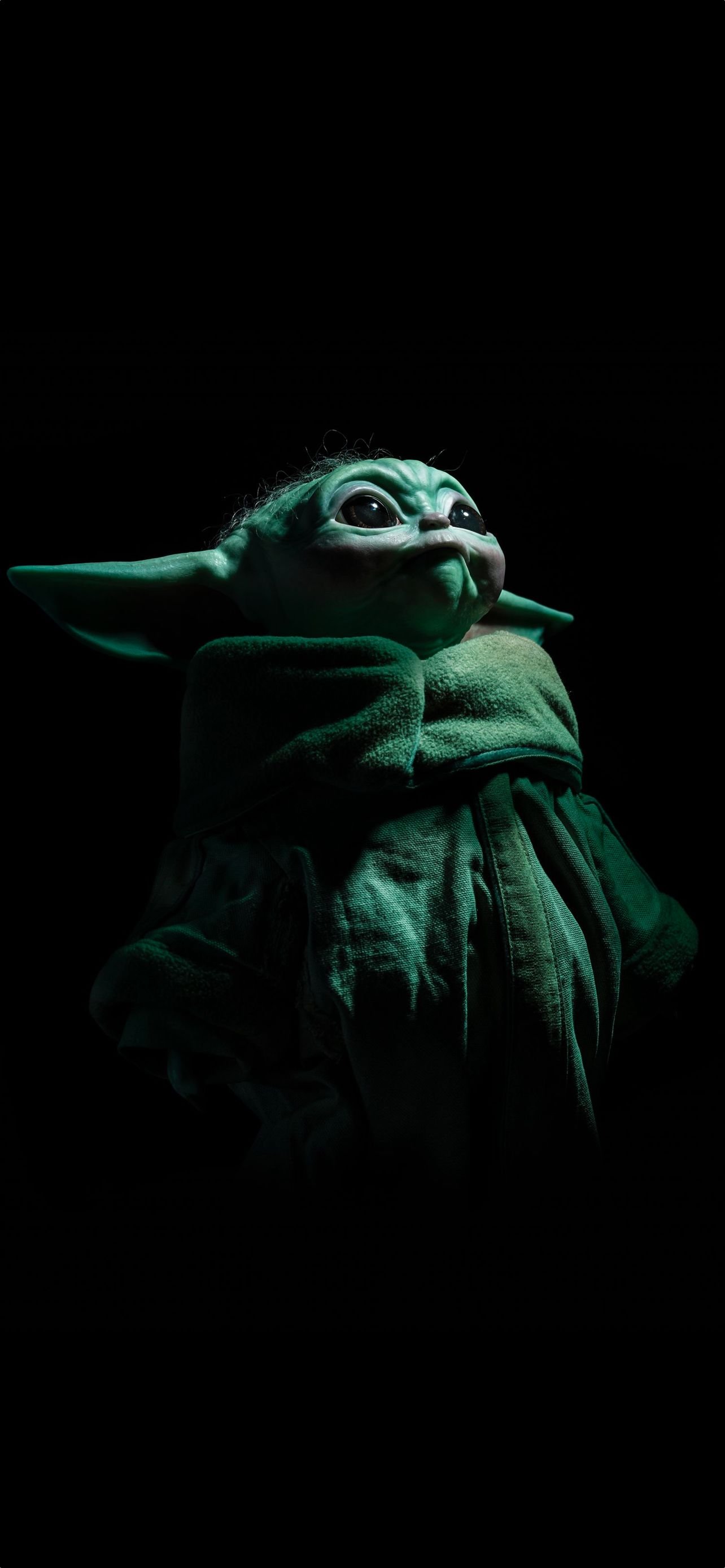 beautiful wallpaper of Grogu (the Child also known as Baby Yoda)