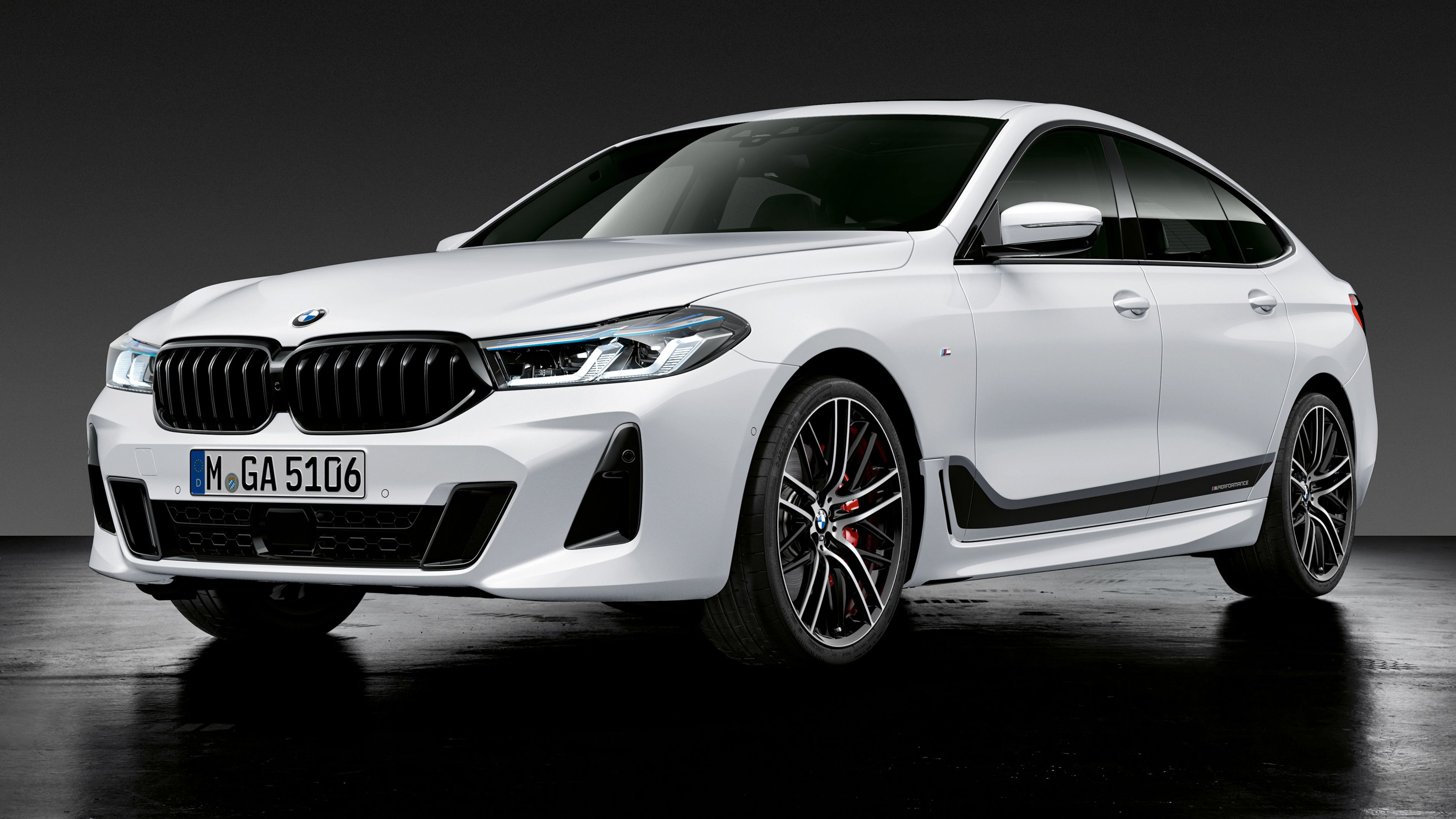BMW 6 Series Gran Turismo M Performance 4K HD Wallpaper