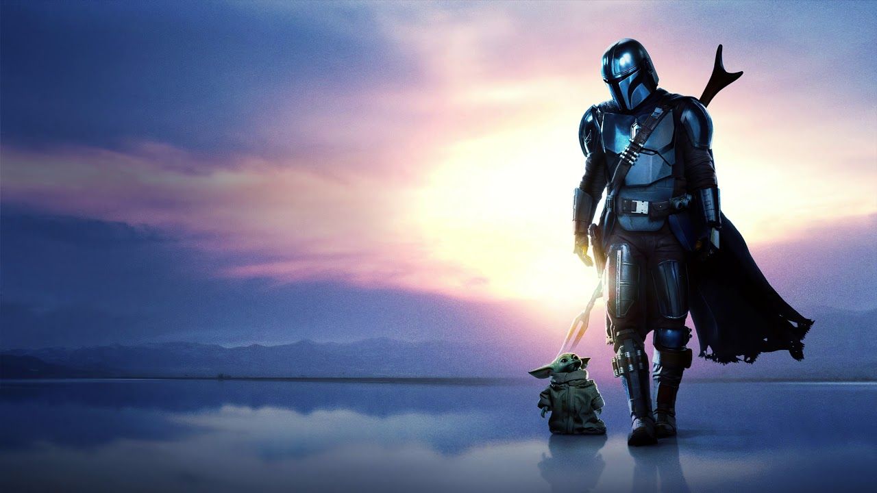 Live Wallpaper 4K The Mandalorian and Baby Yoda