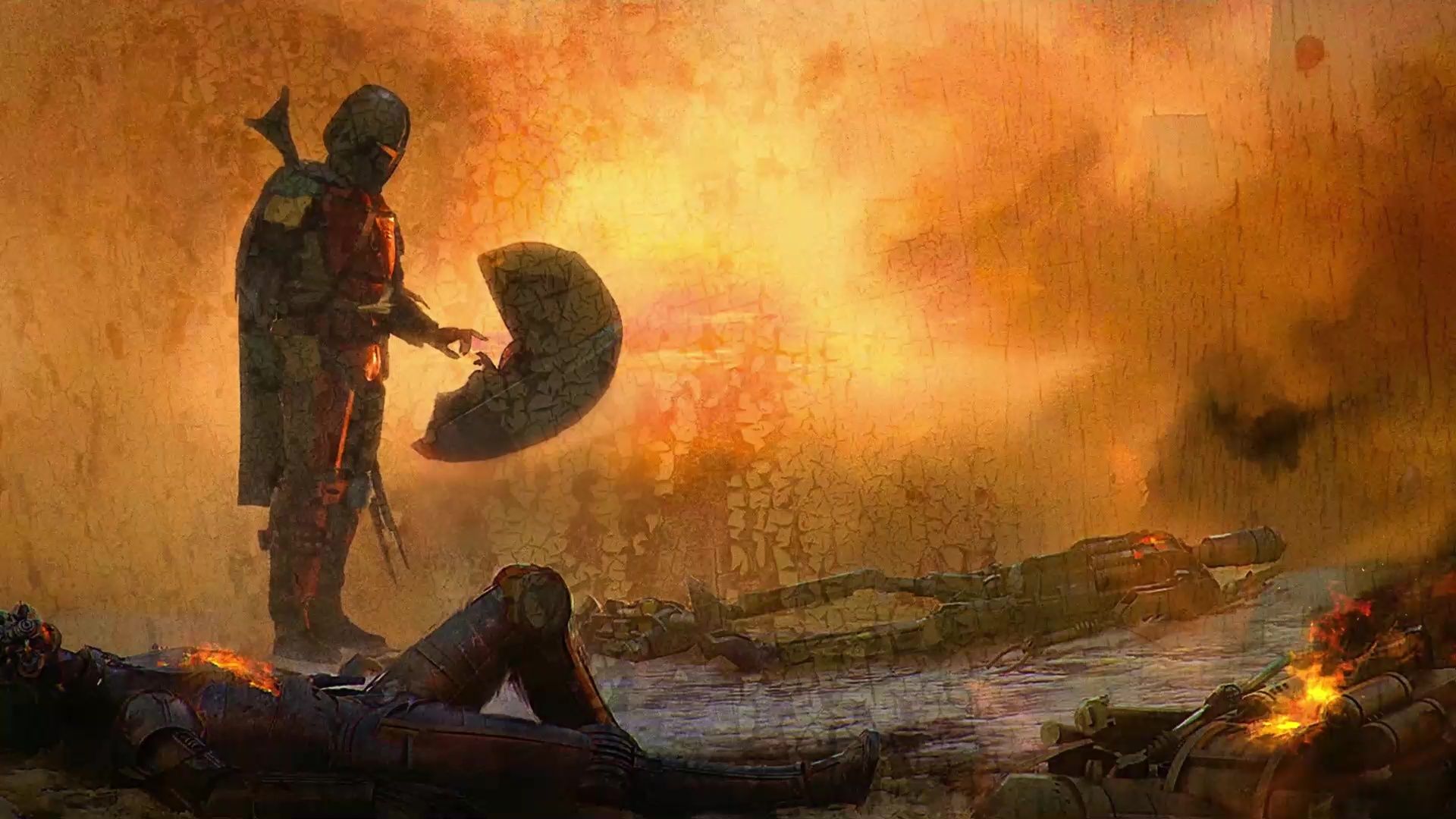 Mandalorian And Baby Yoda Live Wallpaper
