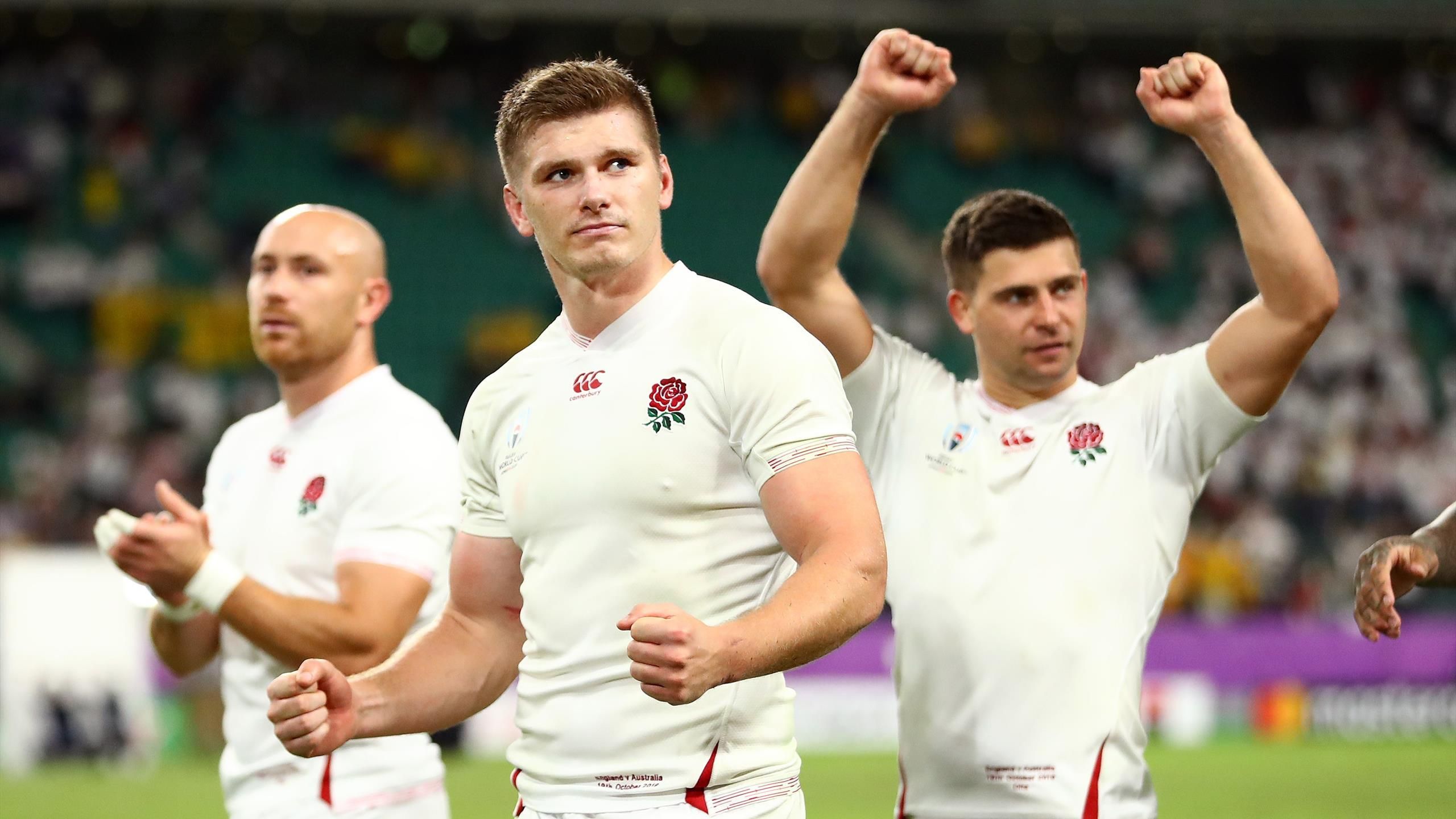 Rugby news Farrell celebrates England win: We know we can be dangerous