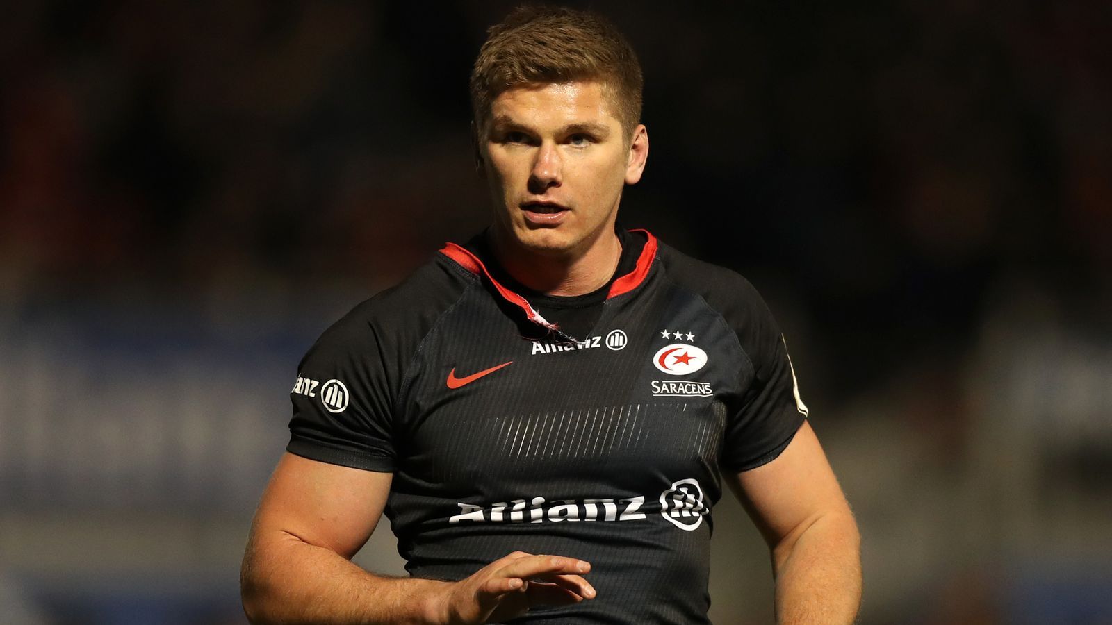 Owen Farrell is committed to the long term for the Saracens. Rugby Union News. FR24 News English
