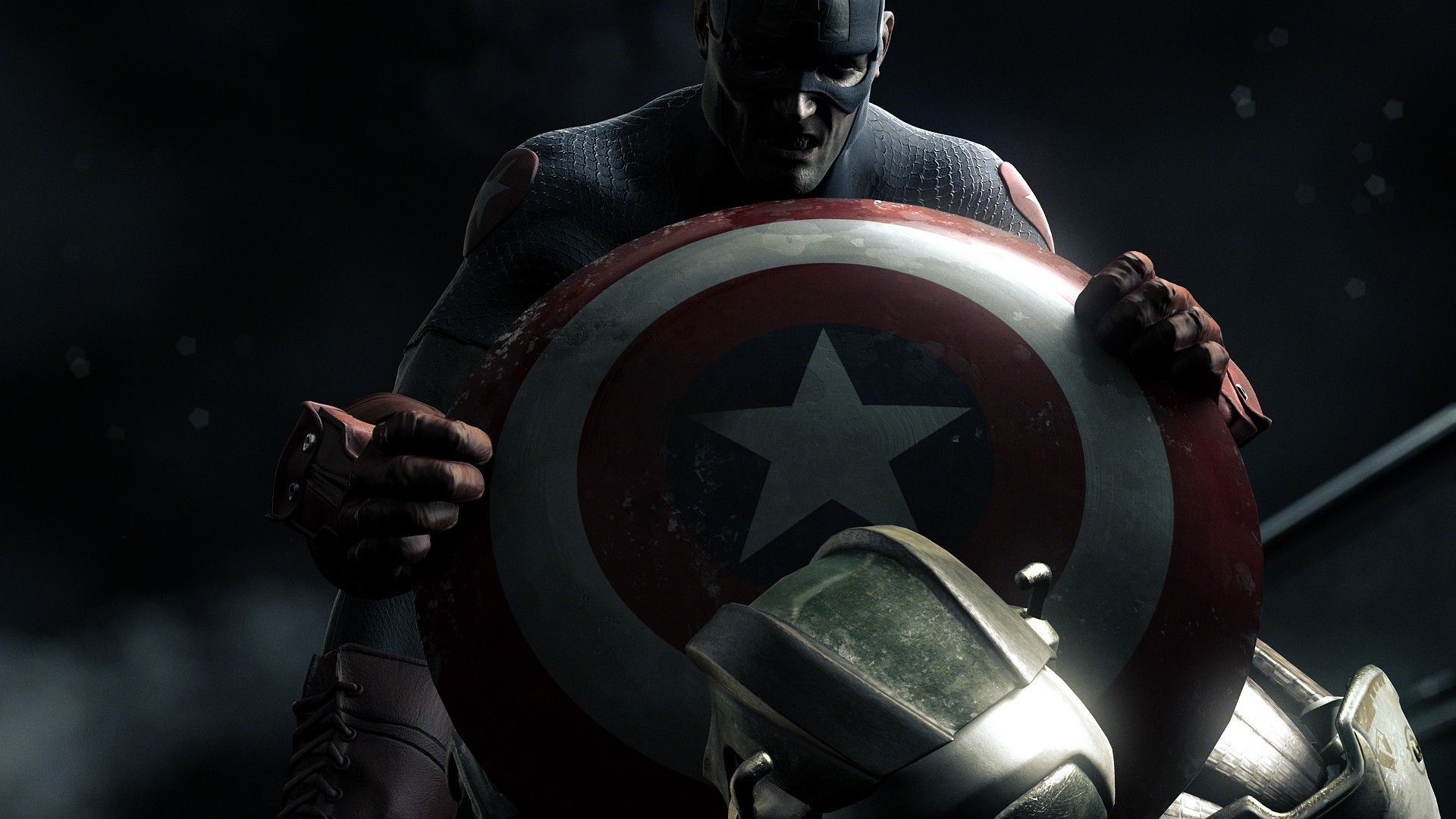 Bucky And Captain America Wallpaper