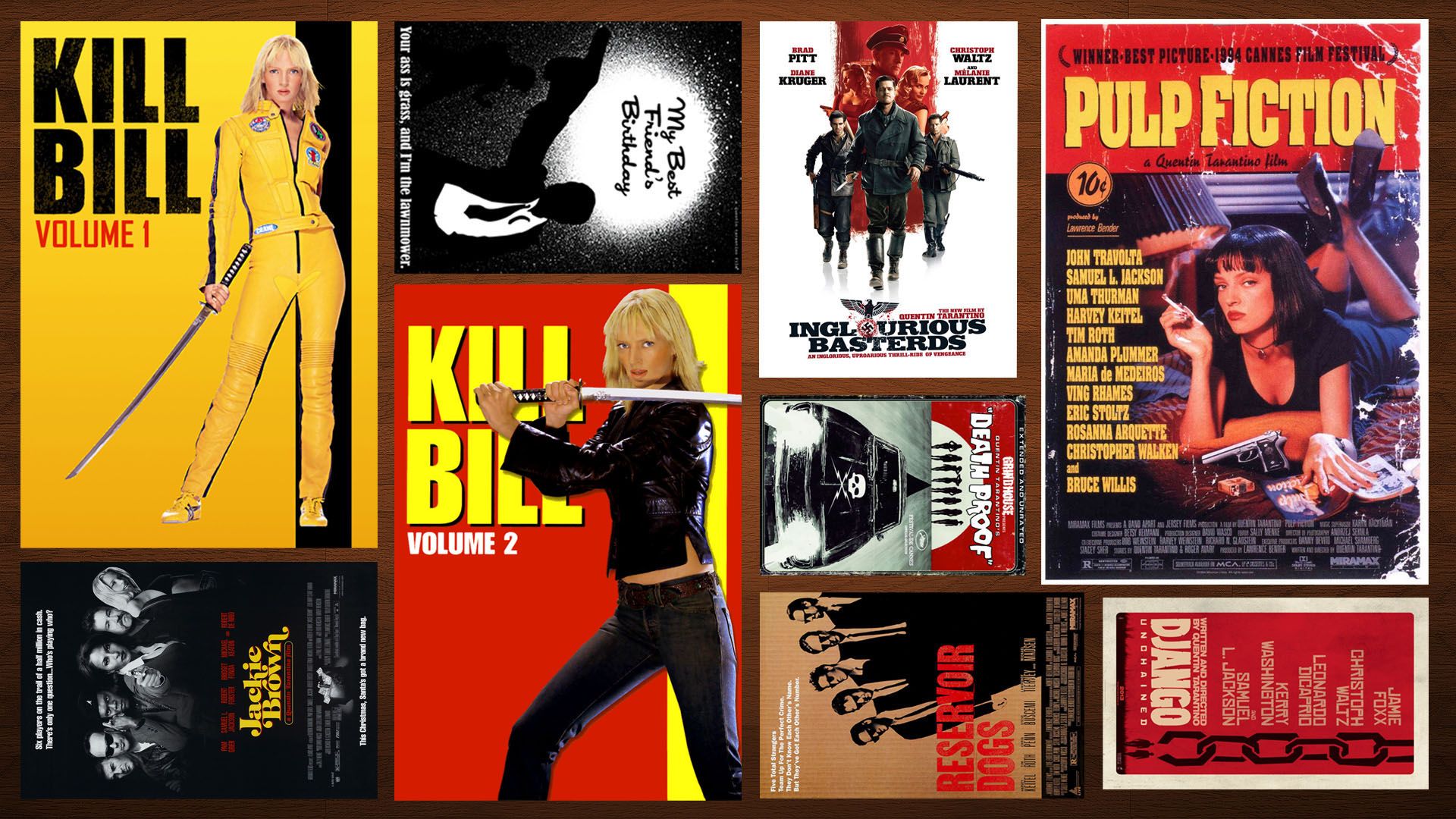 Tarantino Movies Wallpaper Image. случајне слике