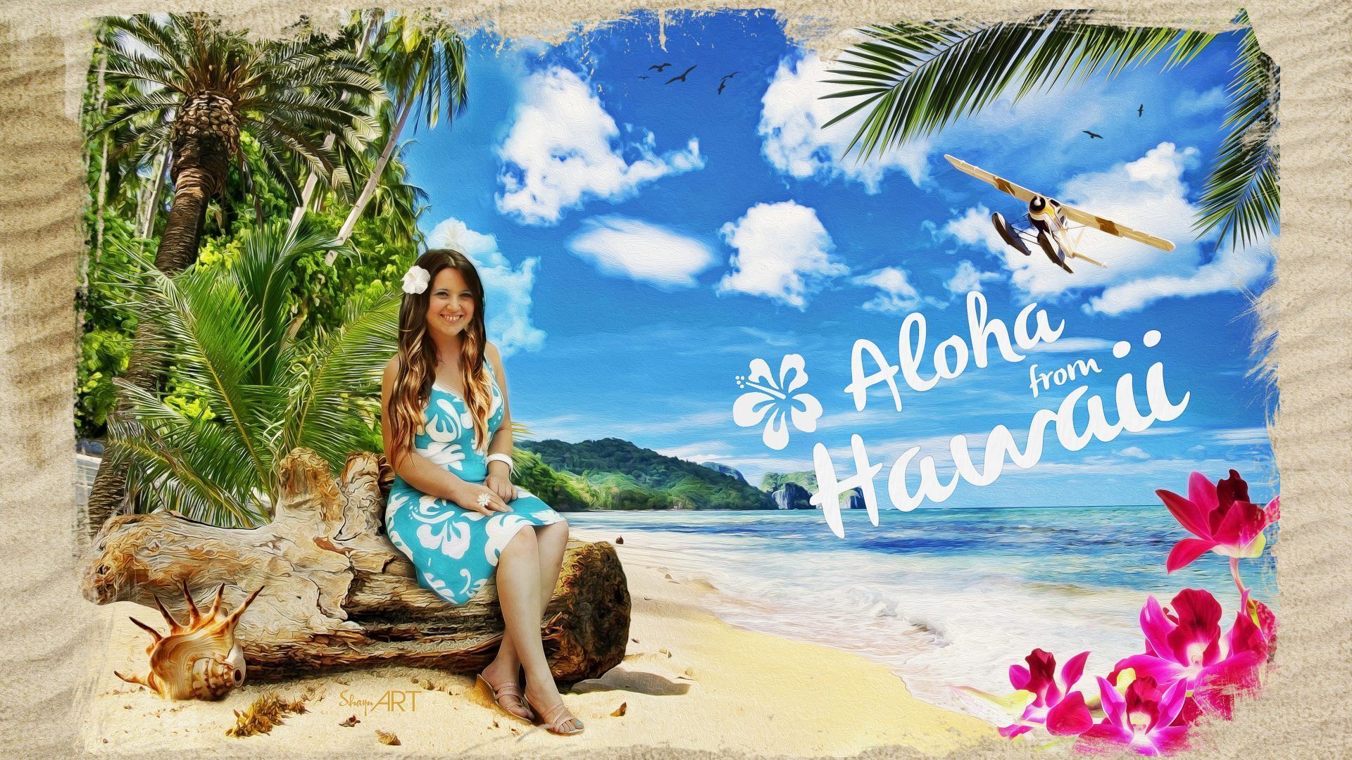 Aloha Wallpaper, HD Aloha Background on WallpaperBat