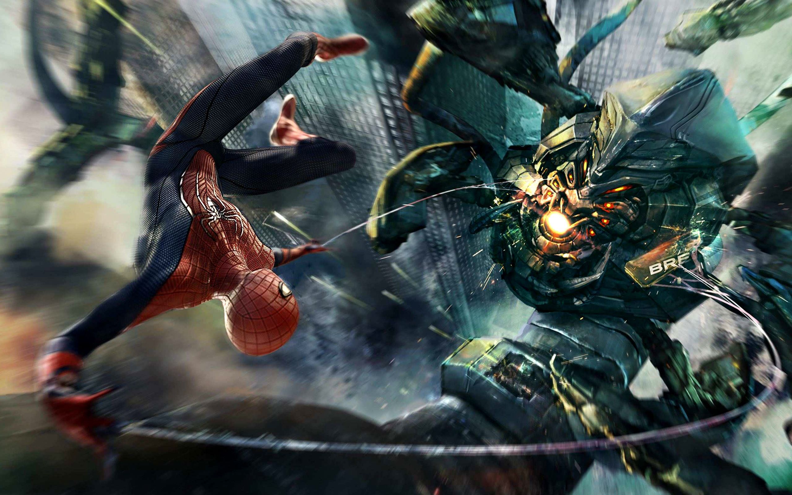 Amazing Spider Man Boss Fight Wallpaper