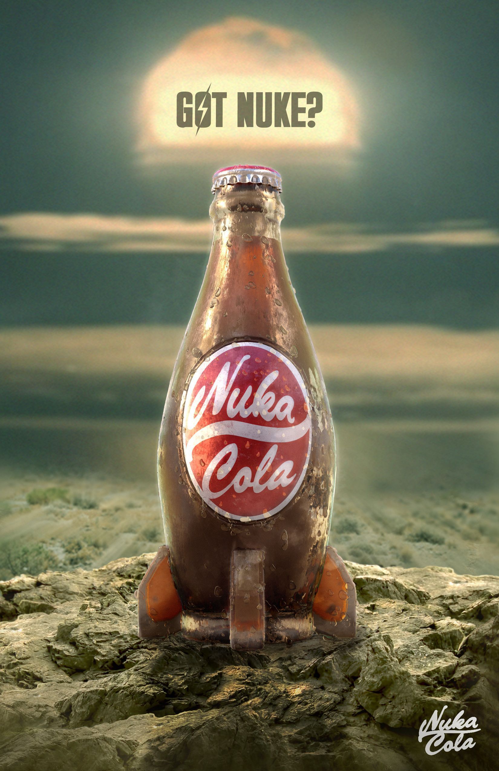 Fallout Nuka Cola iPhone Wallpaper