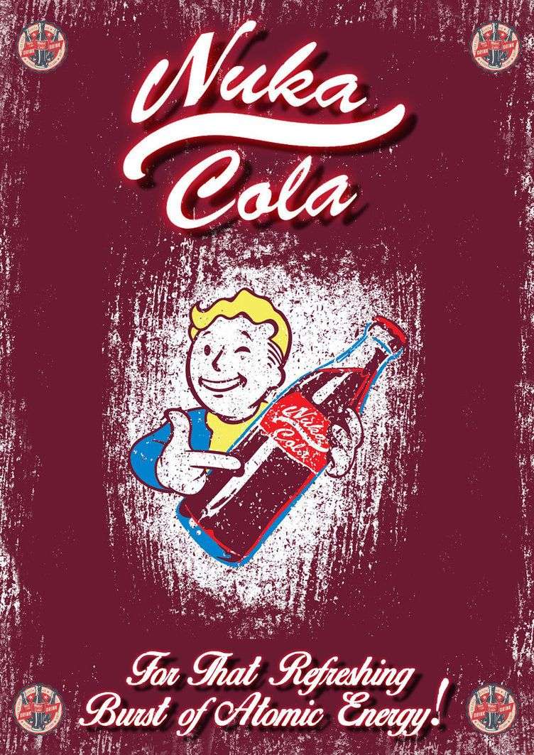Fallout Nuka Cola iPhone Wallpaper