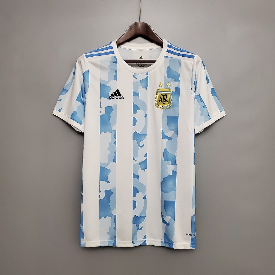 Lionel Messi Argentina jersey 2021 wallpaper